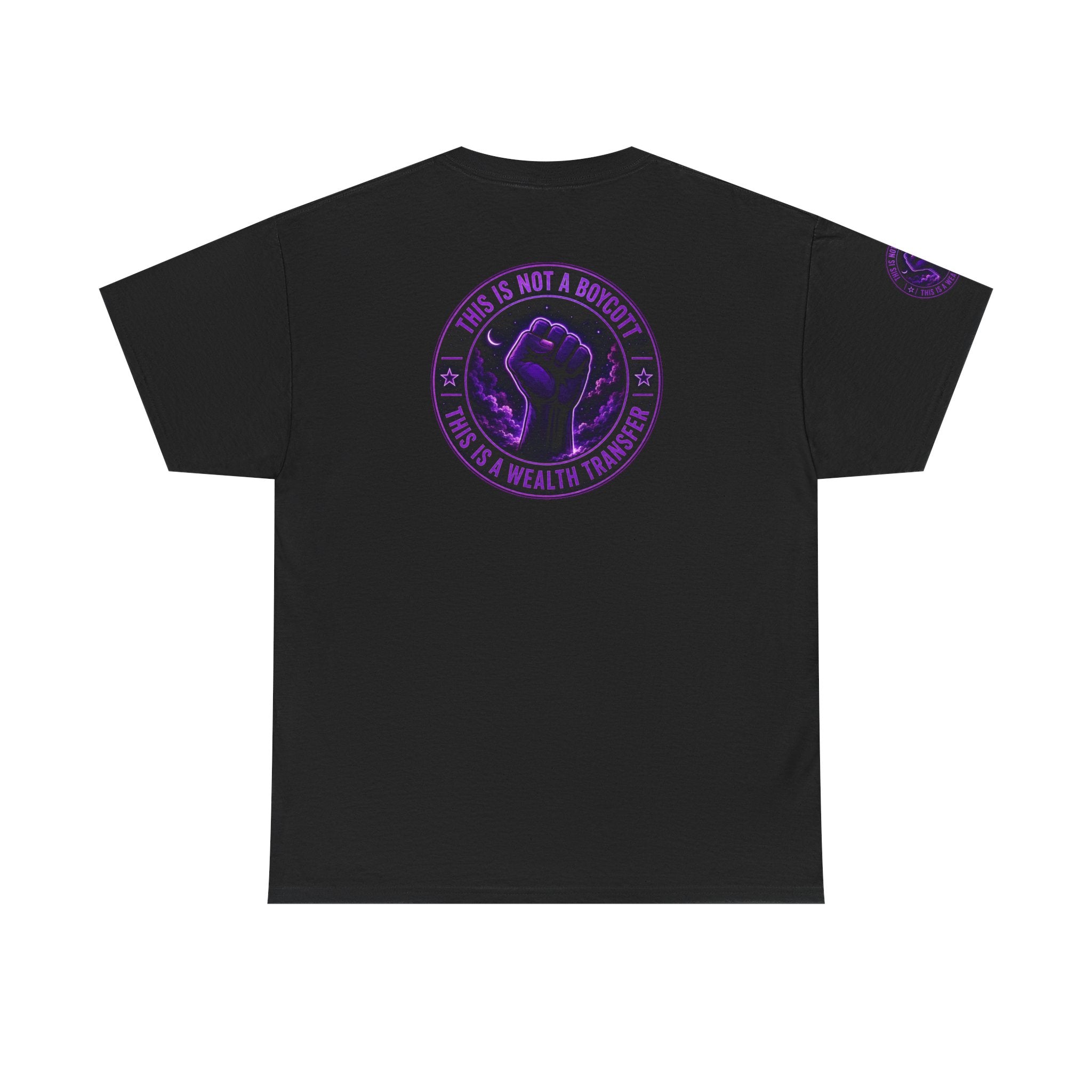 Graphic Tee — "Silence Is Not A Rebellion" Black Power Fist Tee