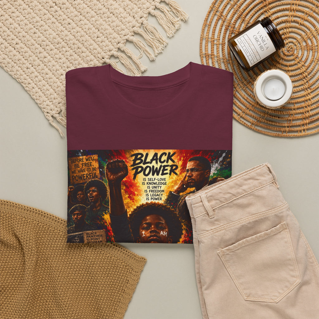 Black Power T‑Shirt — 'This Is Not A Boycott, This Is A Wealth Transfer' Protest Tee