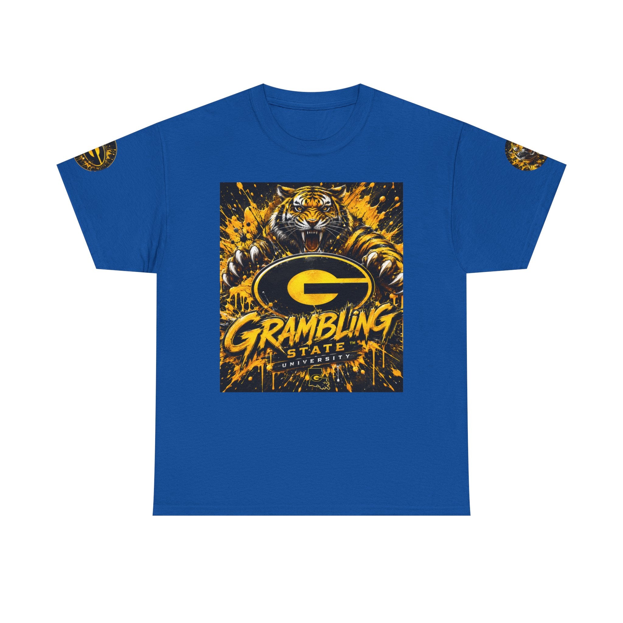 Grambling State Tigers T-Shirt — Roaring Tiger Logo College Tee