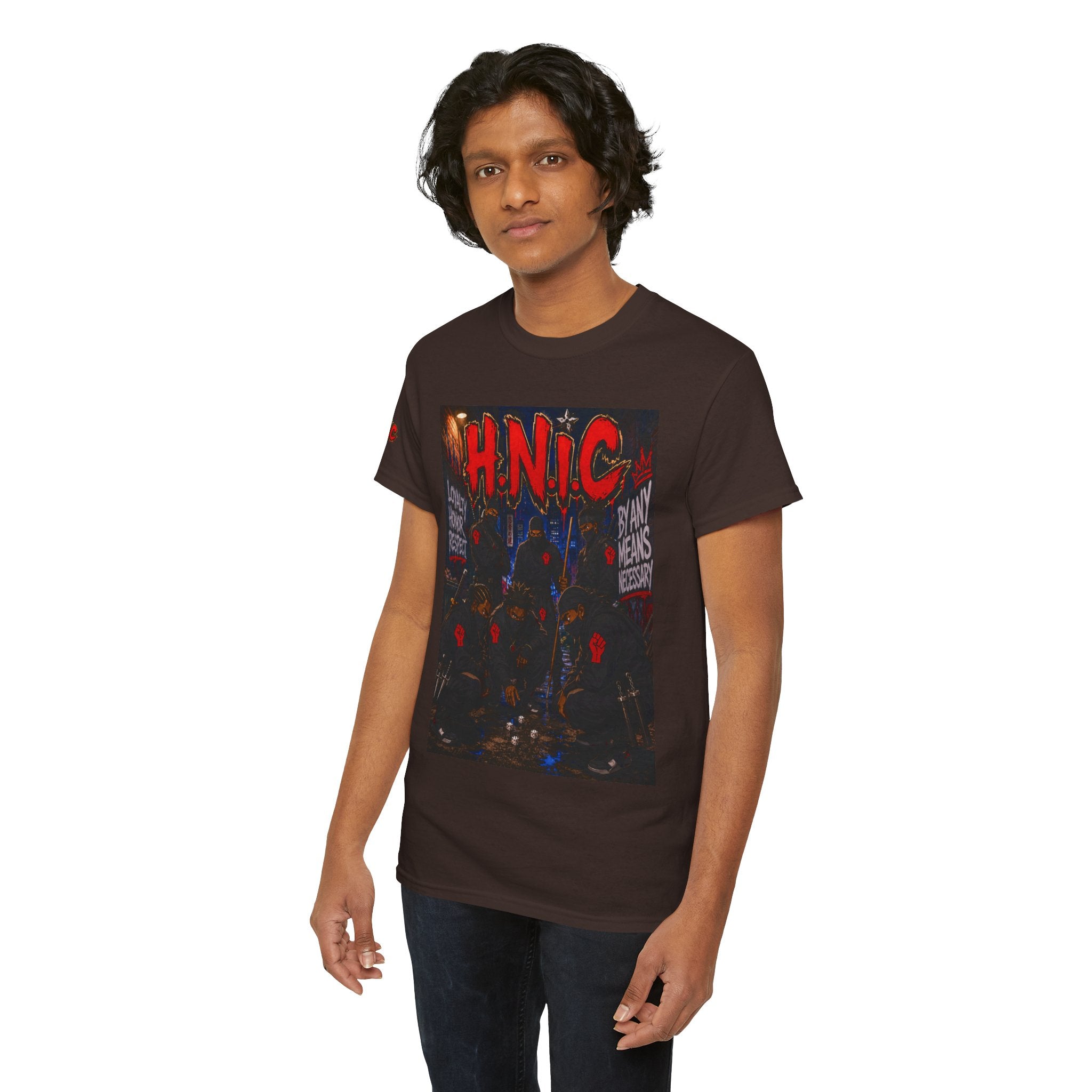 H.N.I.C. Graphic Tee — 'This Is Not A Riot' Raised Fist Streetwear T‑Shirt