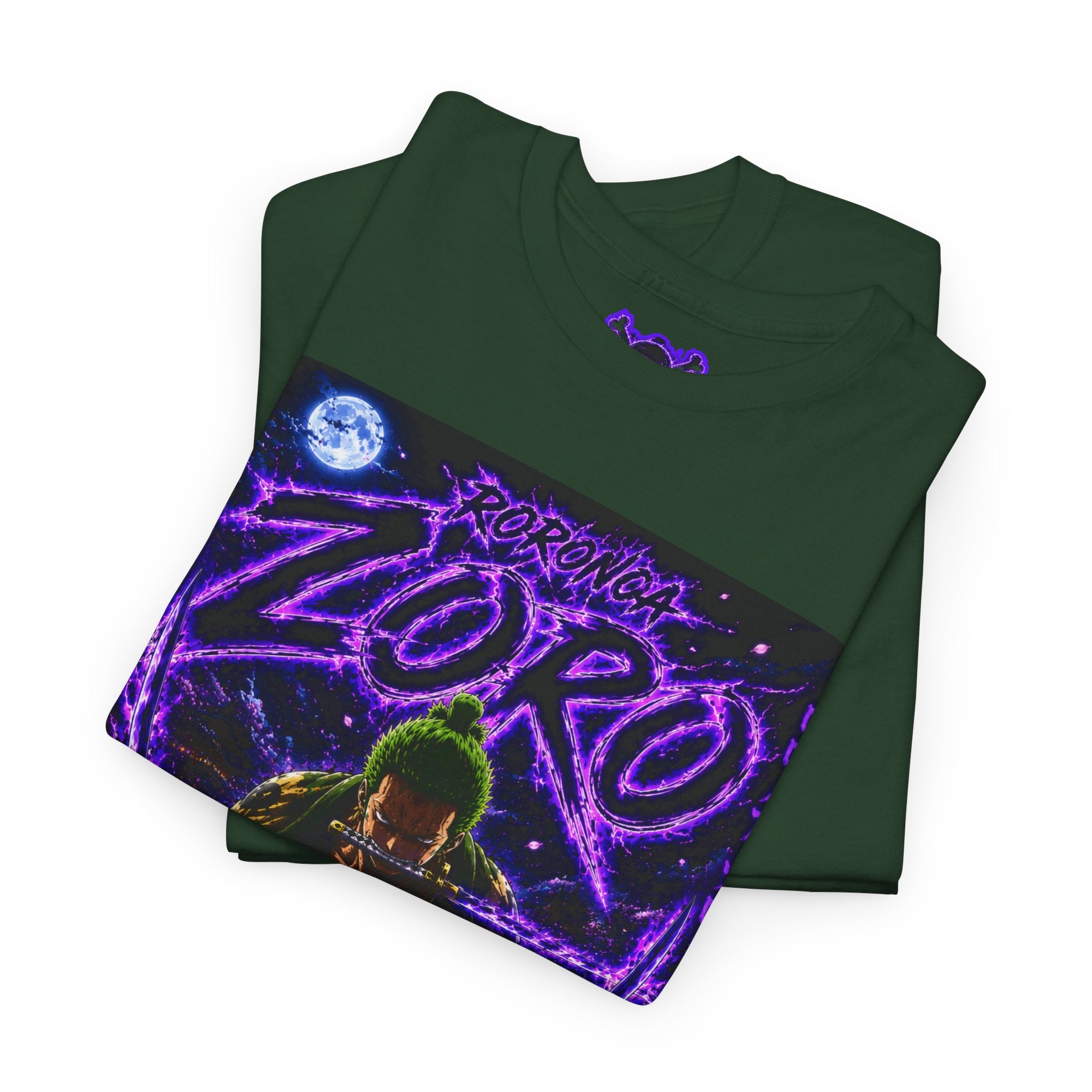 Zoro Neon Samurai T‑Shirt