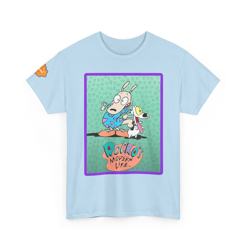 Rocko's Modern Life Cartoon Tee — Retro 90s Nicktoons Graphic T-Shirt