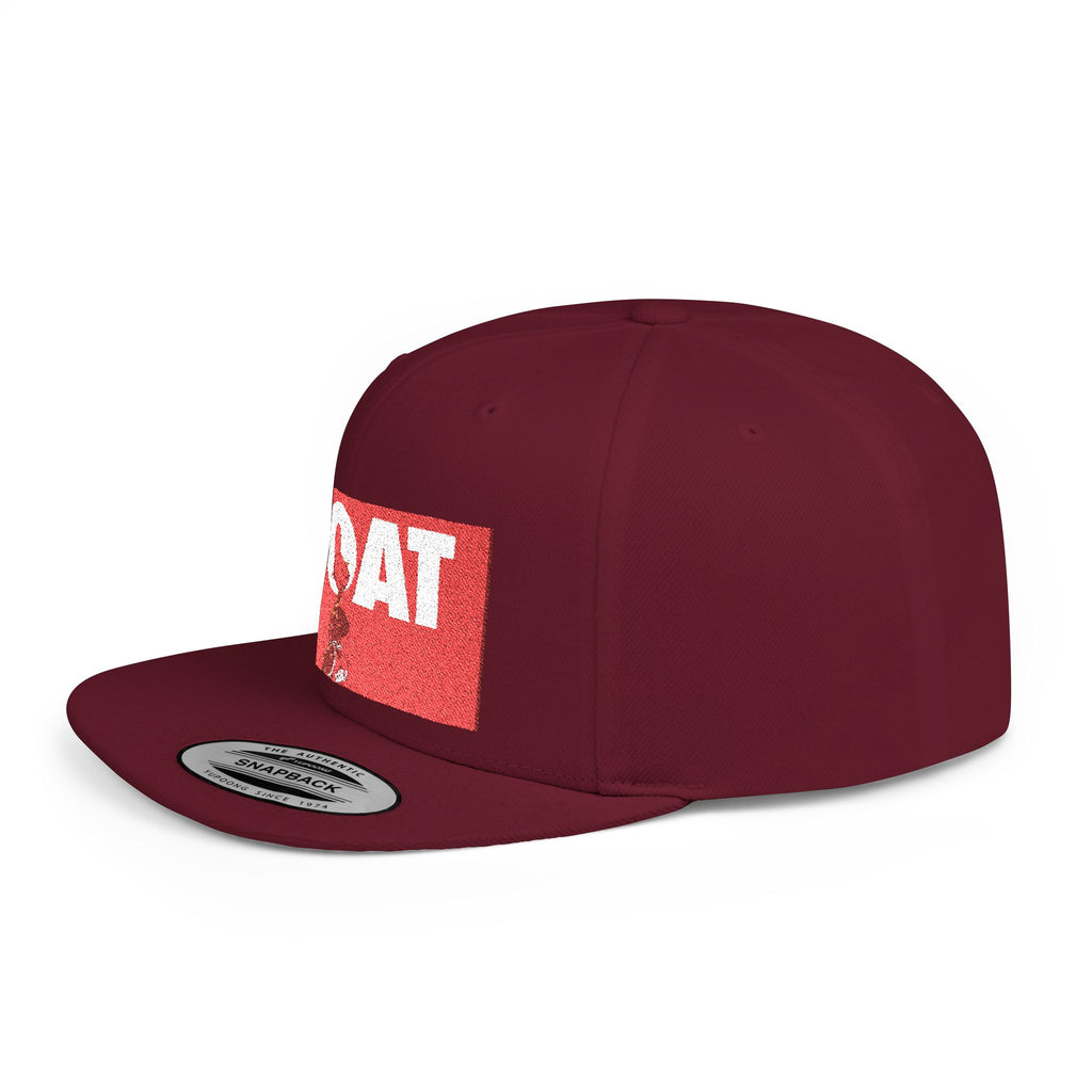 Copy of Flat Bill Snapback Hat — Retro Dance Crew Graphic Cap