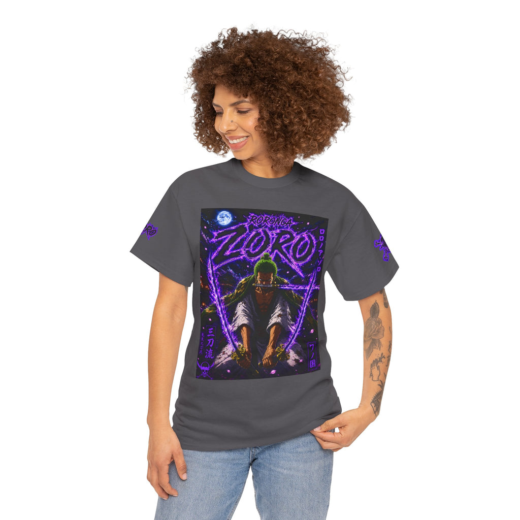 Zoro Neon Samurai T‑Shirt