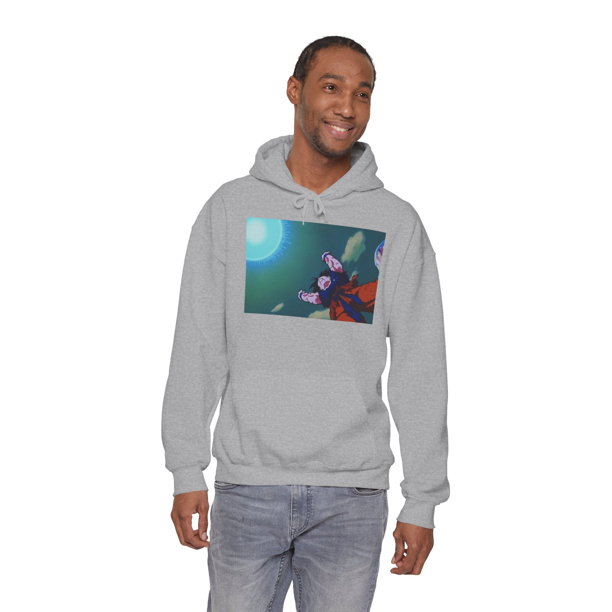 Anime Night Sky Hoodie — Girls Under the Moon Graphic Sweatshirt