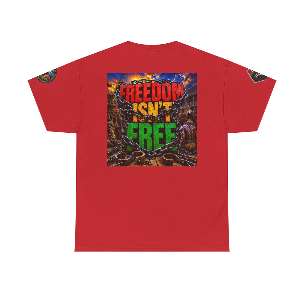 Freedom Isn’t Free Tee — Patriotic Fireworks Soldier Graphic T-Shirt