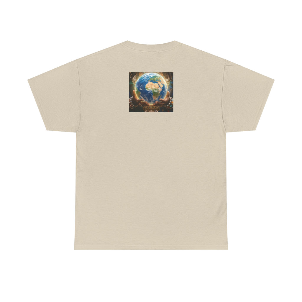 Earth Goddess T-Shirt — Vibrant Floral Nature Mother Graphic Tee
