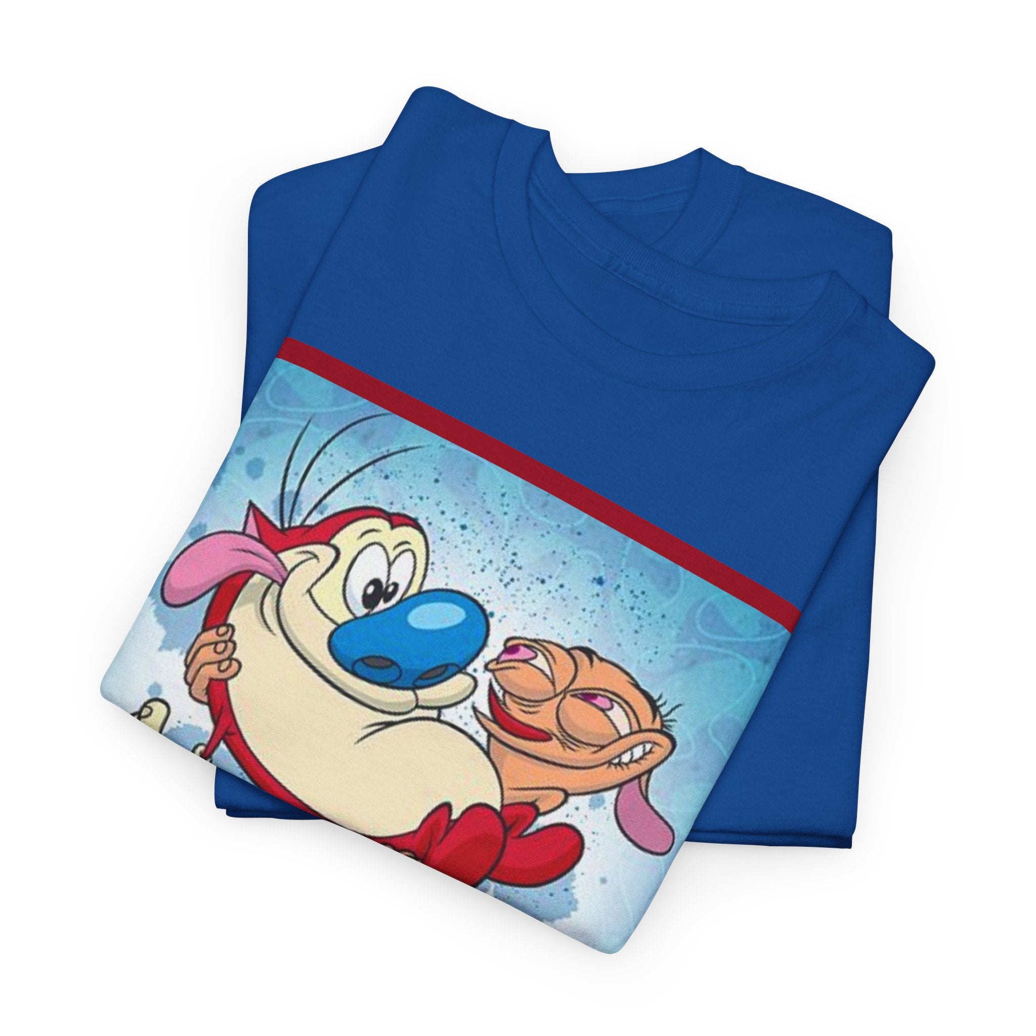 Ren & Stimpy Graphic Tee — Retro Nickelodeon Cartoon T-Shirt