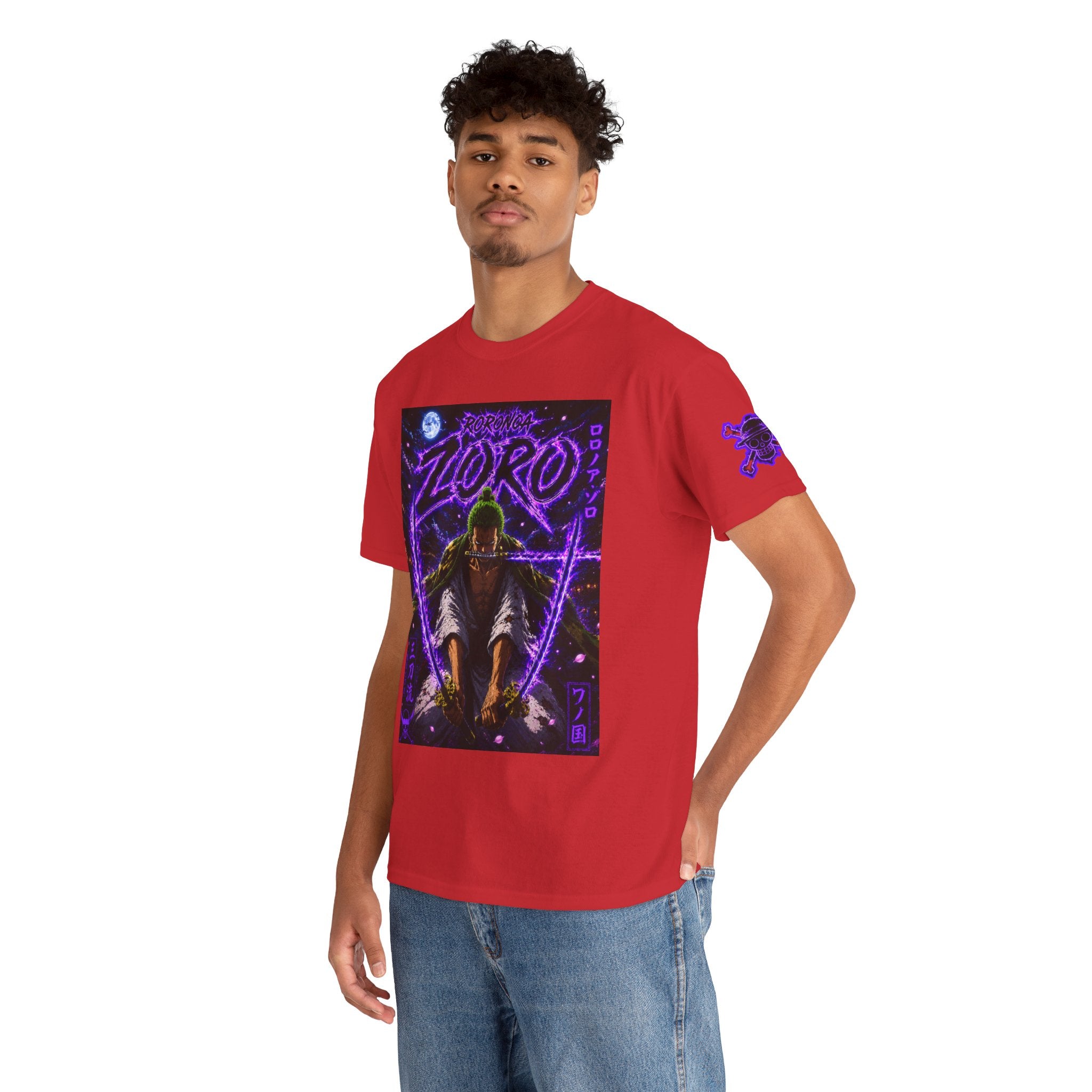 Zoro Neon Samurai T‑Shirt