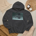 Moody Forest Angel Hoodie — Ethereal Wings Graphic Sweatshirt