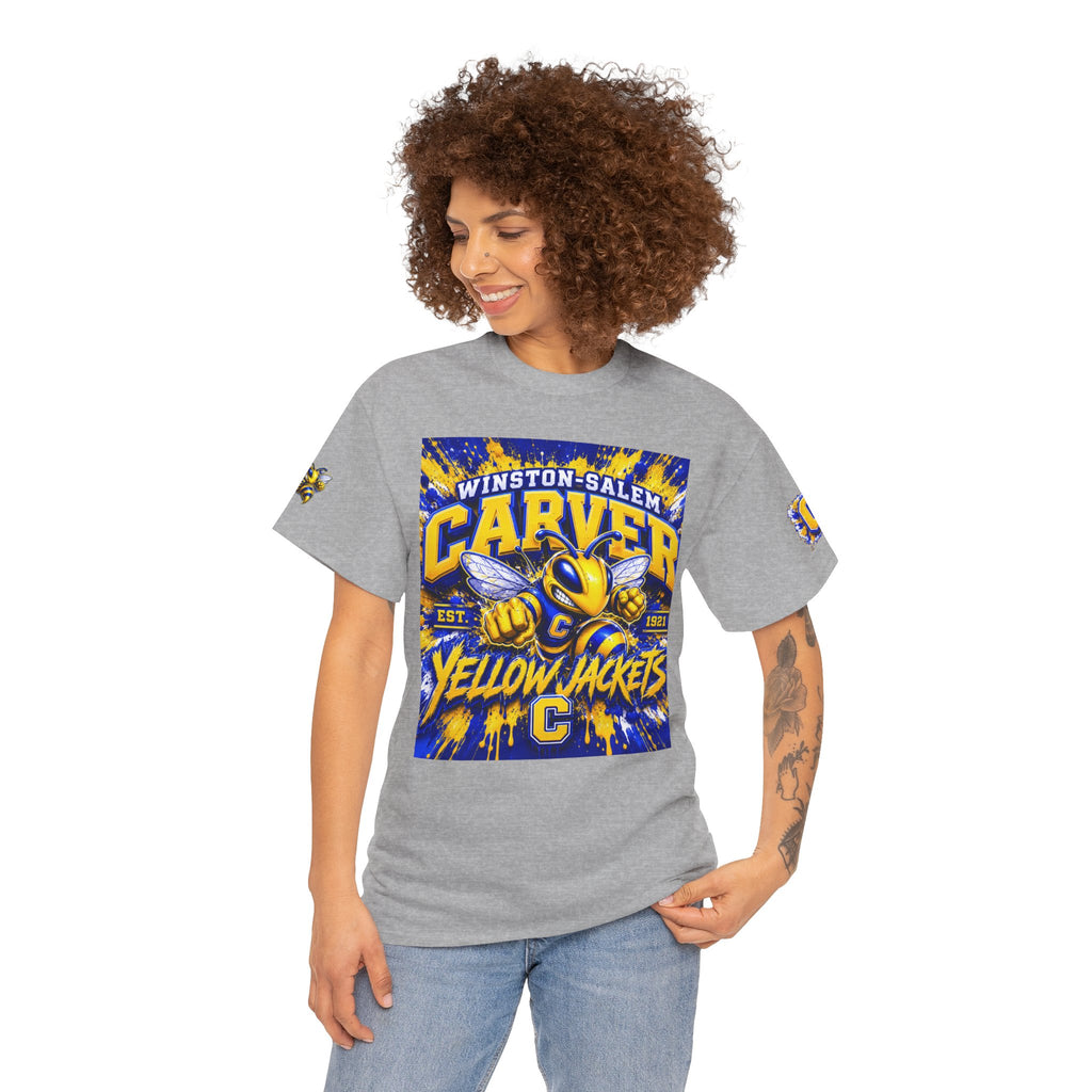 Carver Yellow Jackets T-Shirt — Winston-Salem High School Mascot Tee