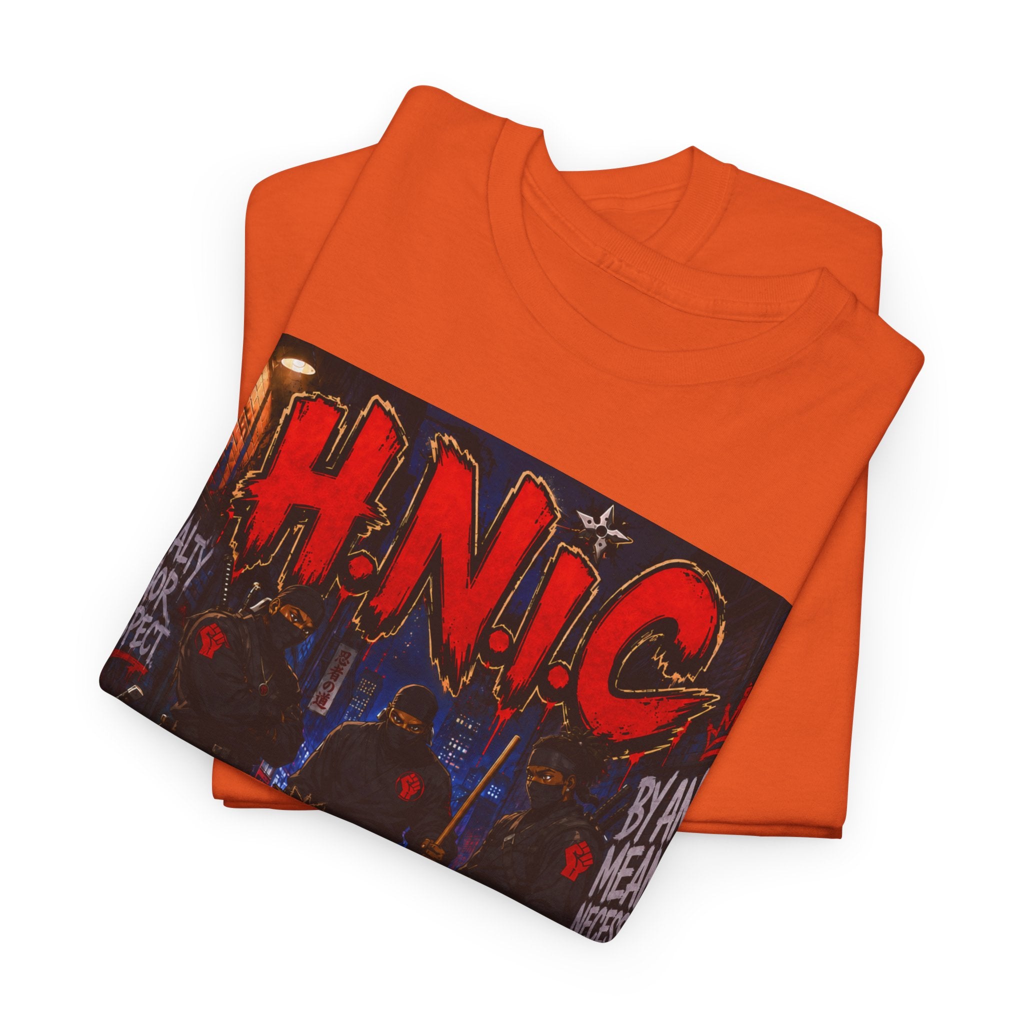 H.N.I.C. Graphic Tee — 'This Is Not A Riot' Raised Fist Streetwear T‑Shirt