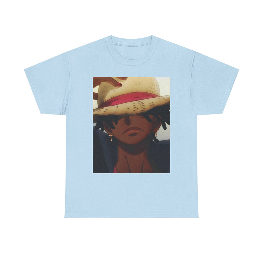 One Piece Luffy Straw Hat T‑Shirt — Anime Pirate Crew Graphic Tee