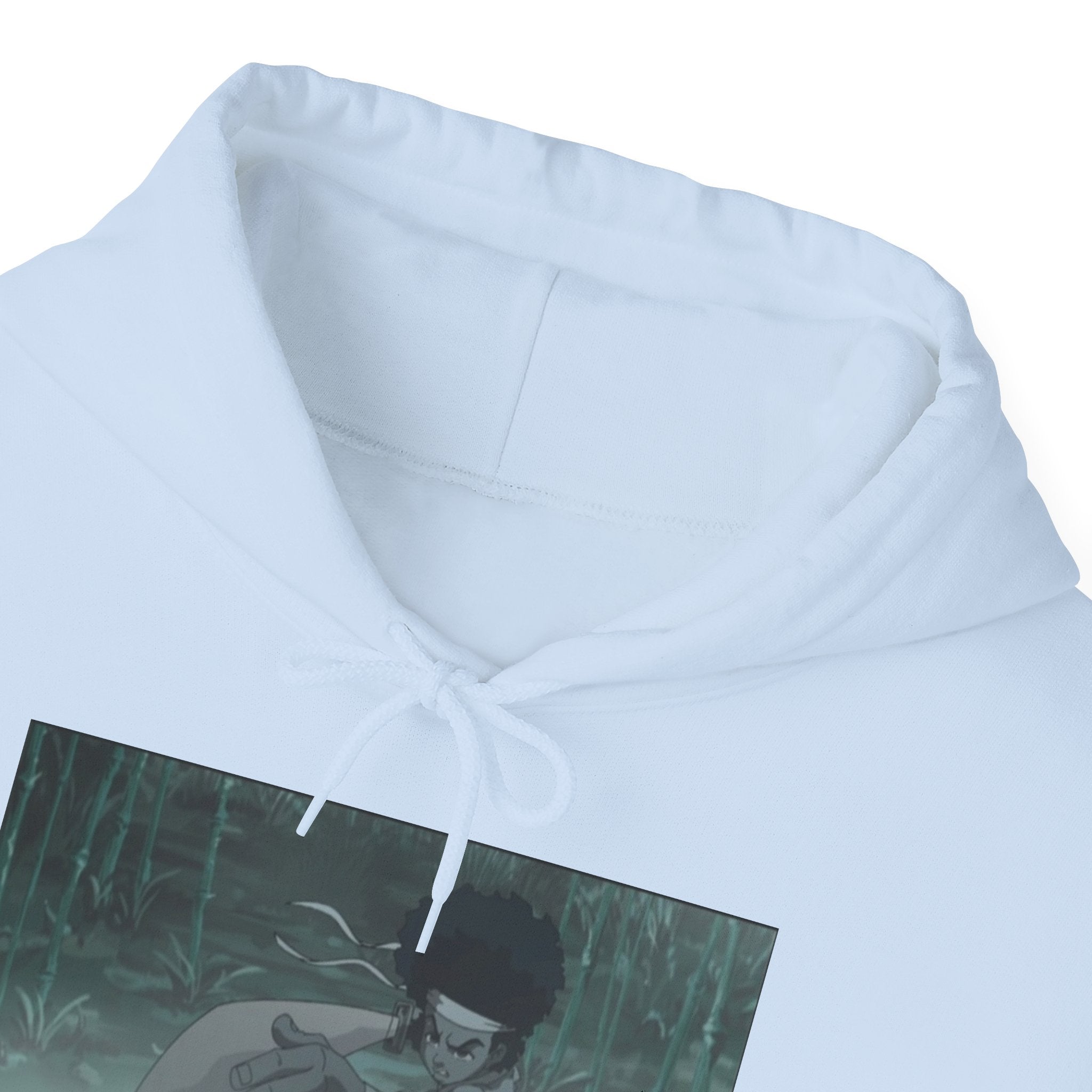 Moody Forest Angel Hoodie — Ethereal Wings Graphic Sweatshirt