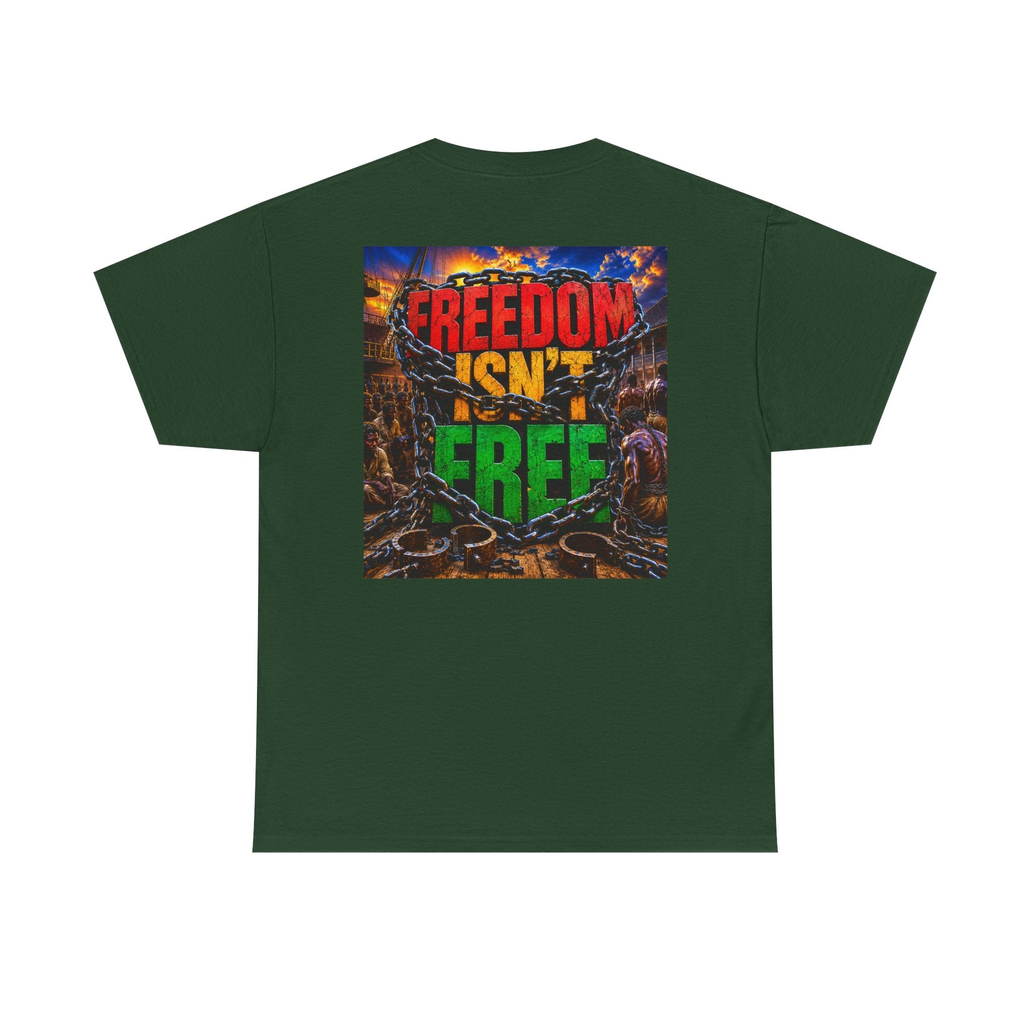 Graphic Tee — "F*ck the 4th" / "Freedom Isn’t Free" Patriotic Protest T-Shirt