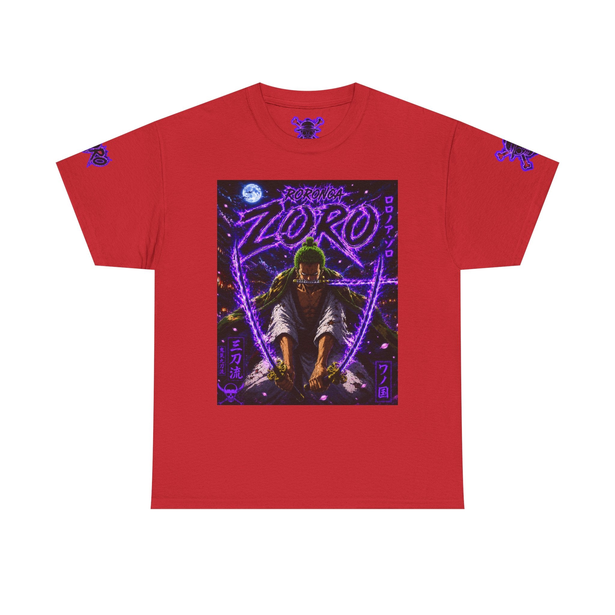Zoro Neon Samurai T‑Shirt