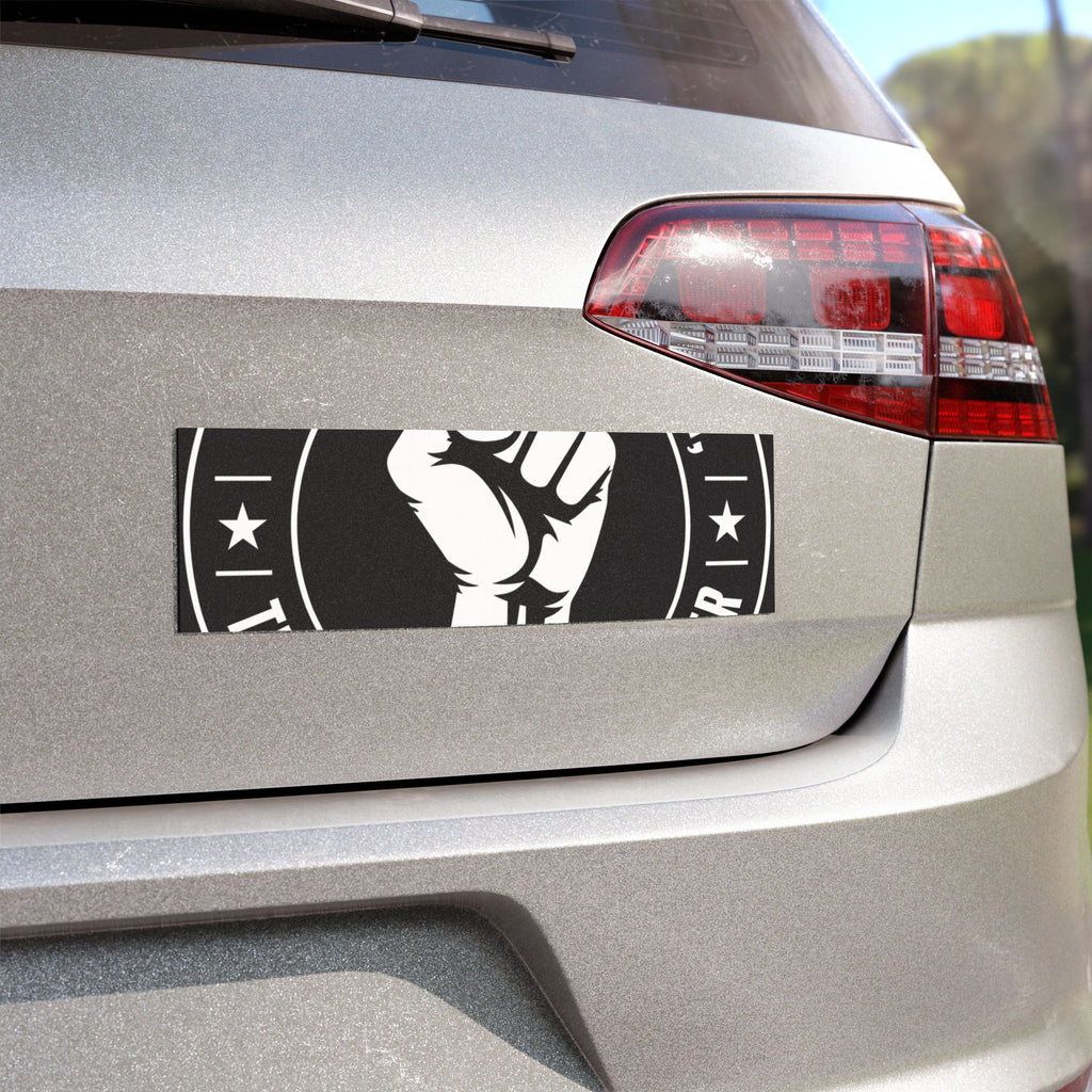 Solidarity Community Car Magnet — Dollar Bill Fist Design