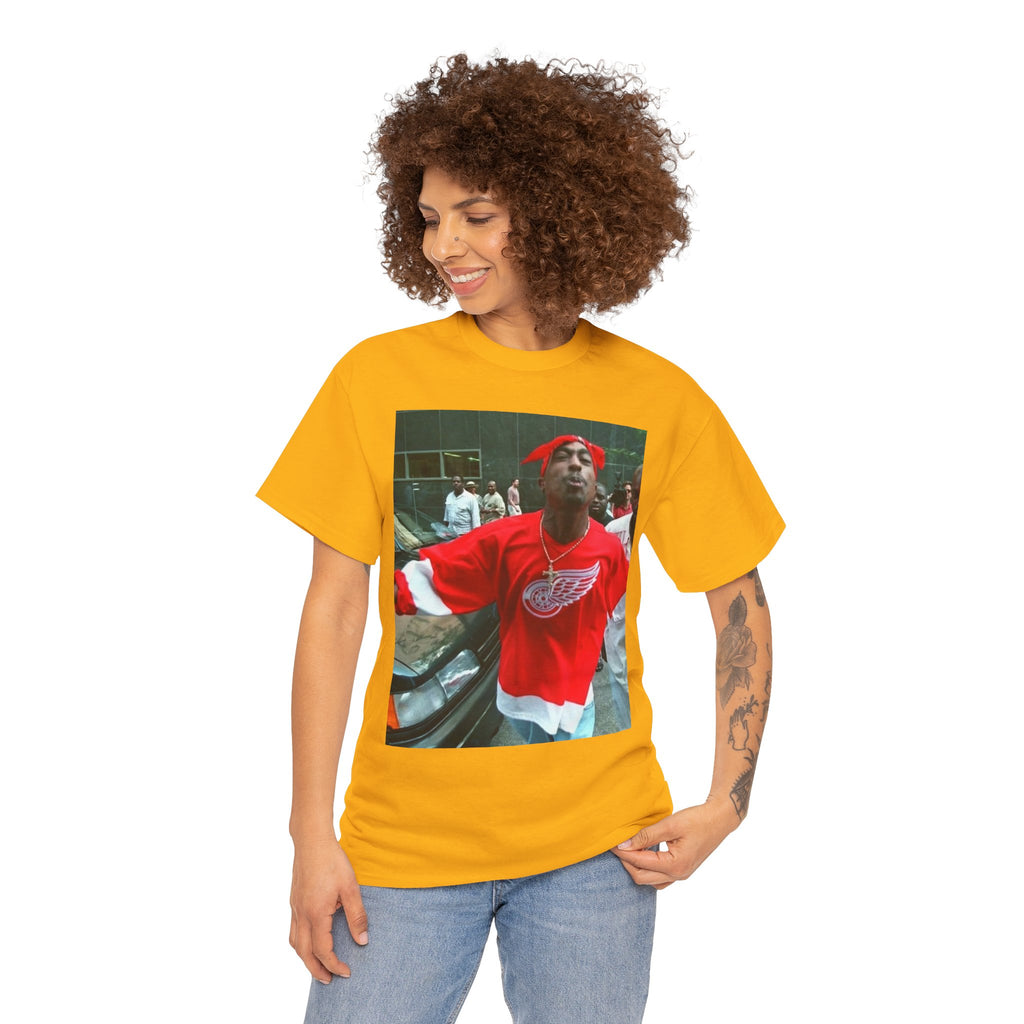 Graphic Tee — Retro Street Photo Print T-Shirt