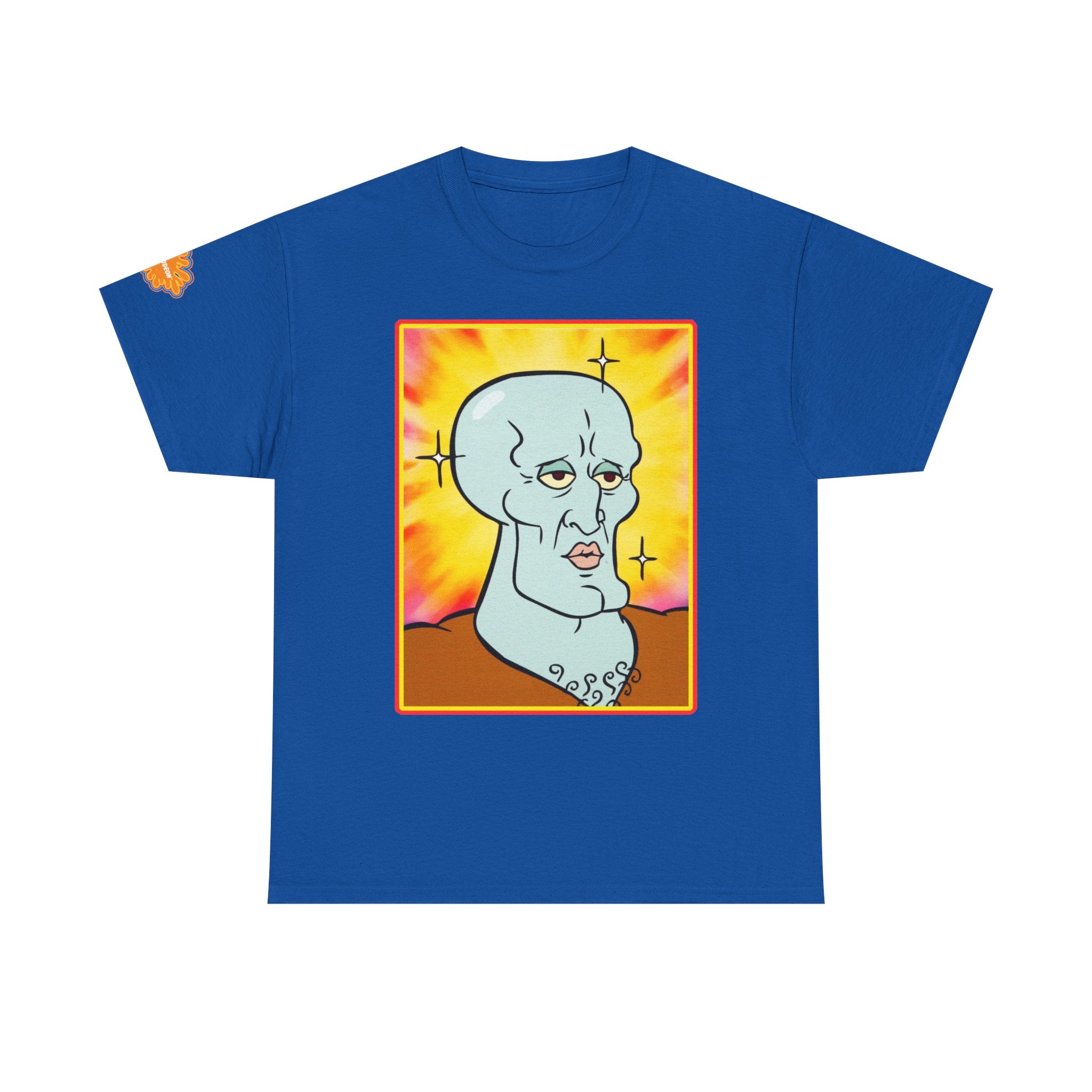 Handsome Squidward Portrait T‑Shirt — Retro Nickelodeon Graphic Tee
