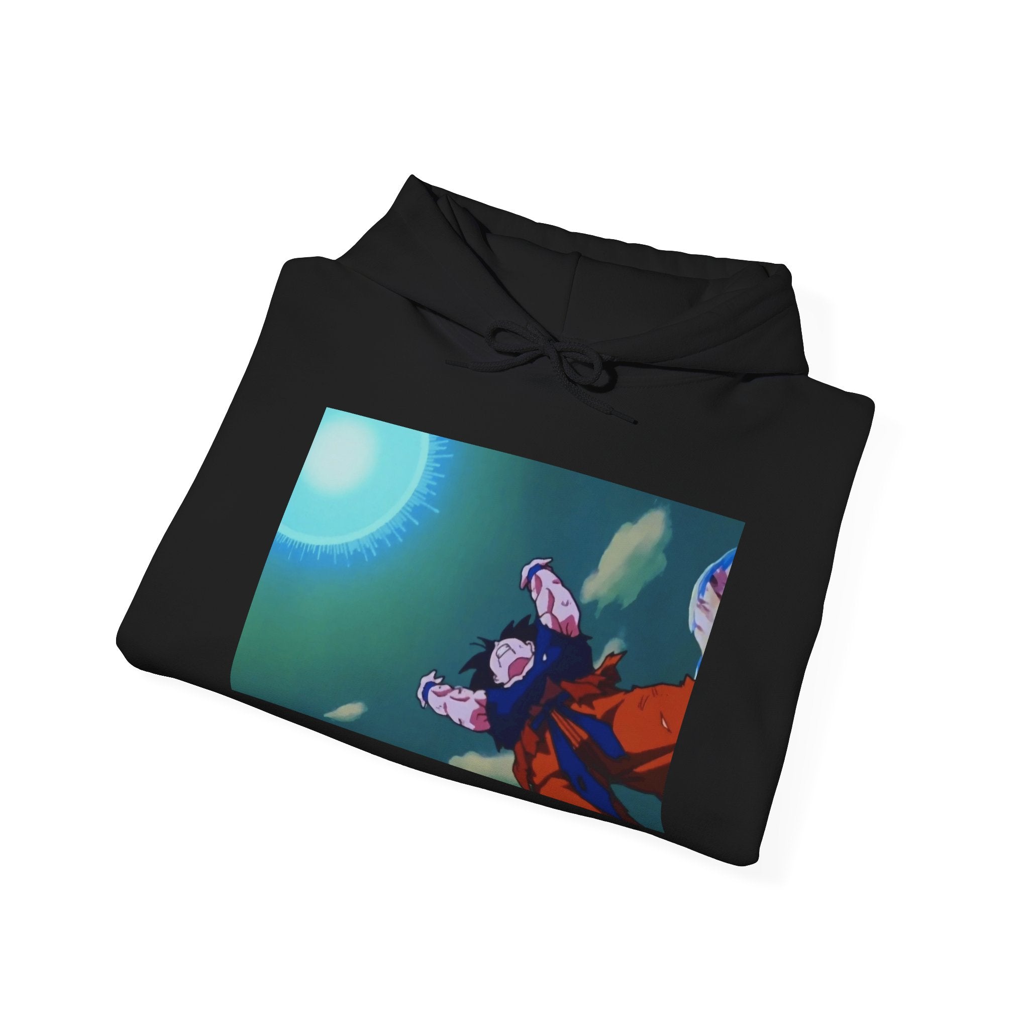Anime Night Sky Hoodie — Girls Under the Moon Graphic Sweatshirt