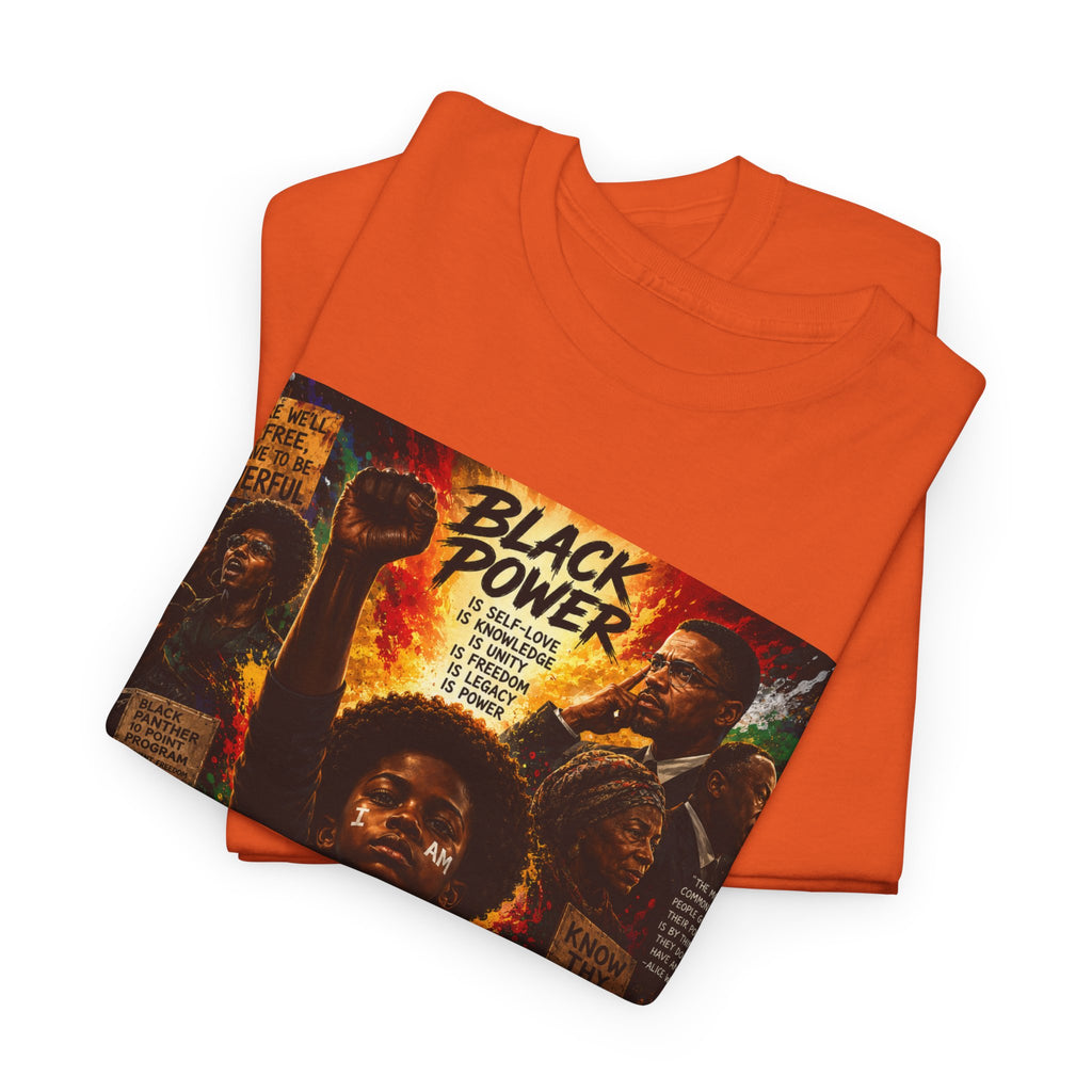 Black Power T‑Shirt — 'This Is Not A Boycott, This Is A Wealth Transfer' Protest Tee