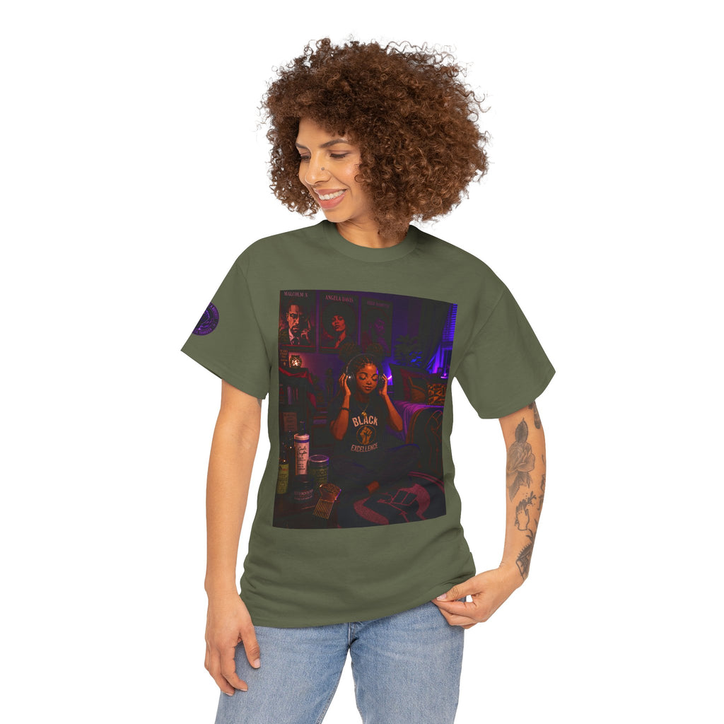 Graphic Tee — "Silence Is Not A Rebellion" Black Power Fist Tee