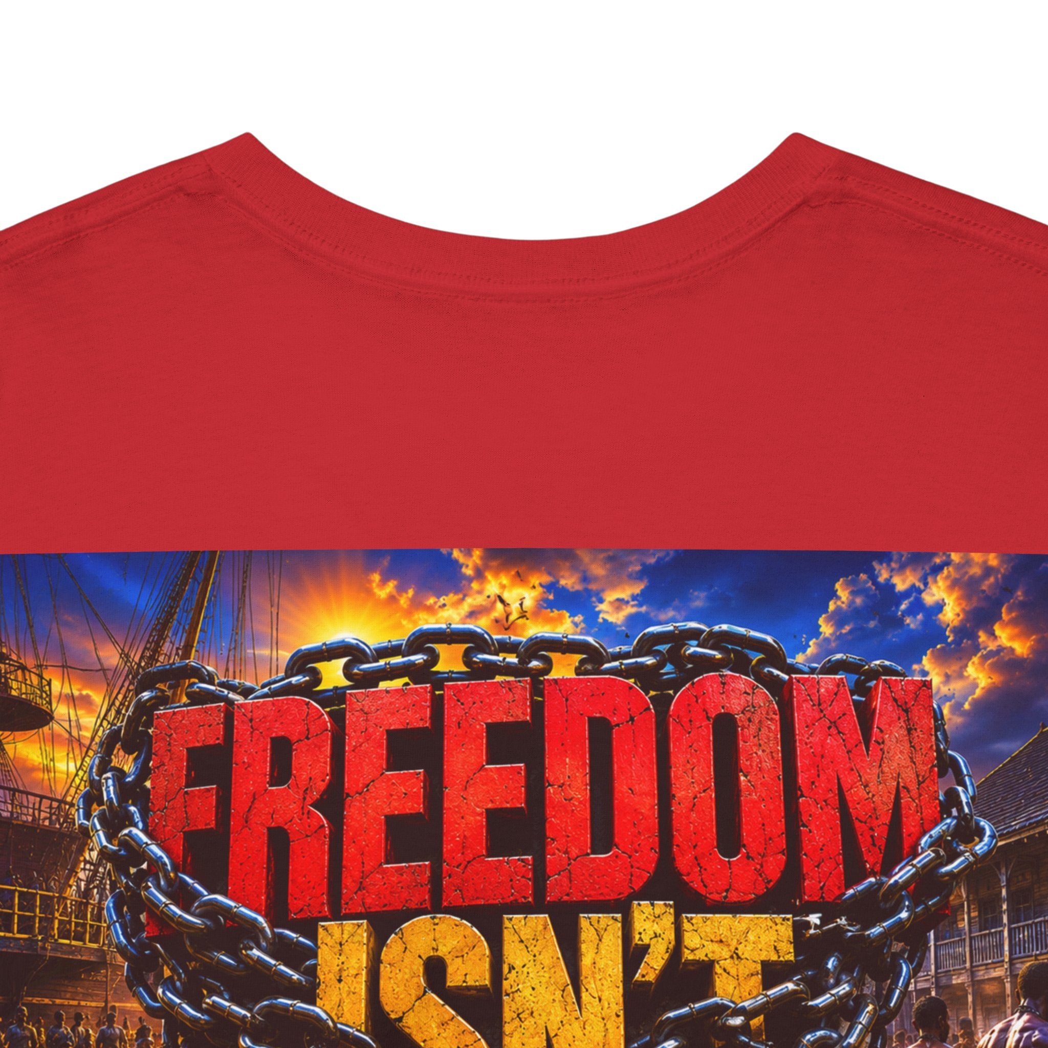 Graphic Tee — "F*ck the 4th" / "Freedom Isn’t Free" Patriotic Protest T-Shirt