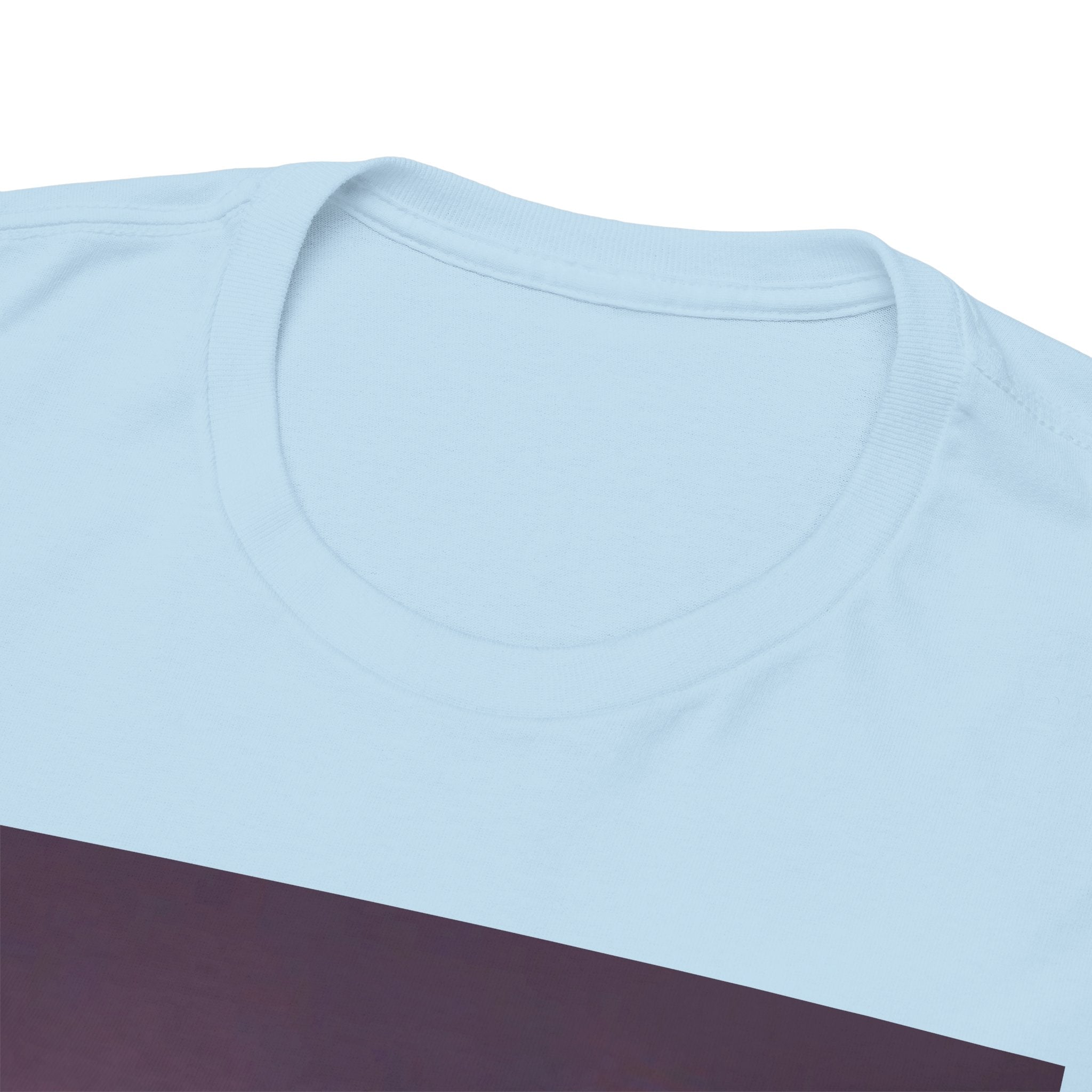 Basketball Jumpman Tee — Retro Skyline Graphic T-Shirt with Red Fist Back Emblem
