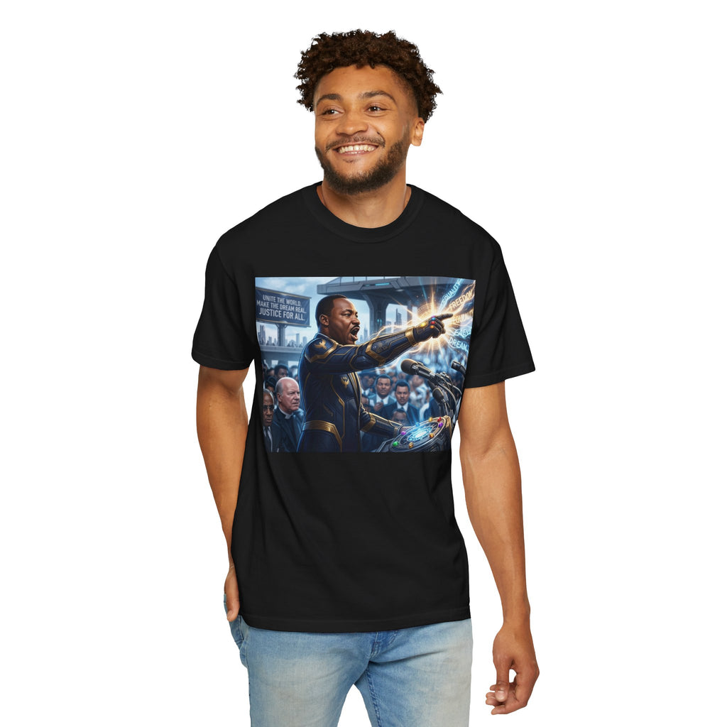 Action Scene Graphic T-Shirt — Heroic Speech Design