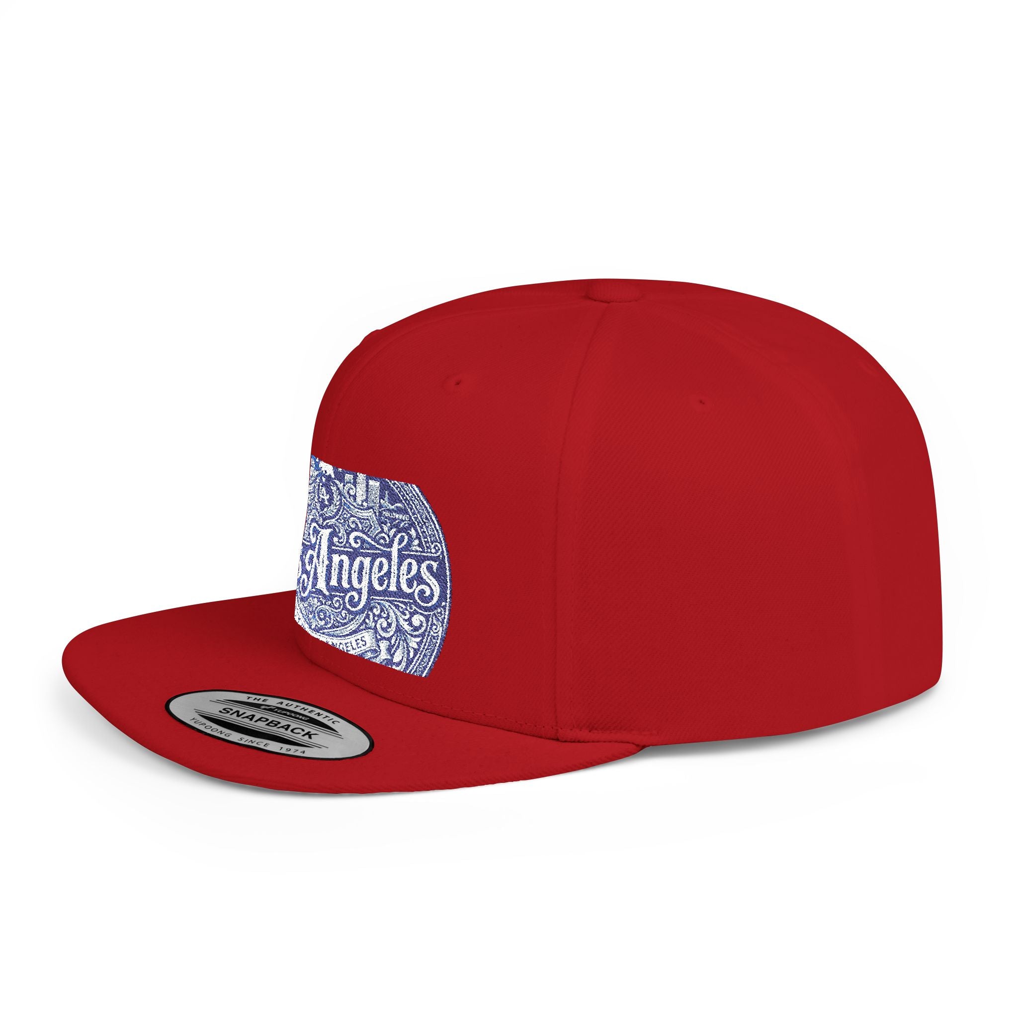 Los Angeles Paisley Flat Bill Snapback Hat