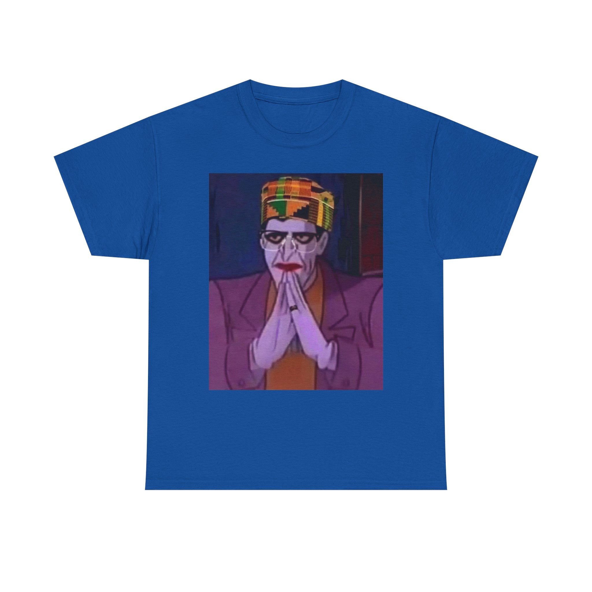 Graphic Tee — Vintage Afrocentric Joker Portrait & Psychedelic Raised Fist Art