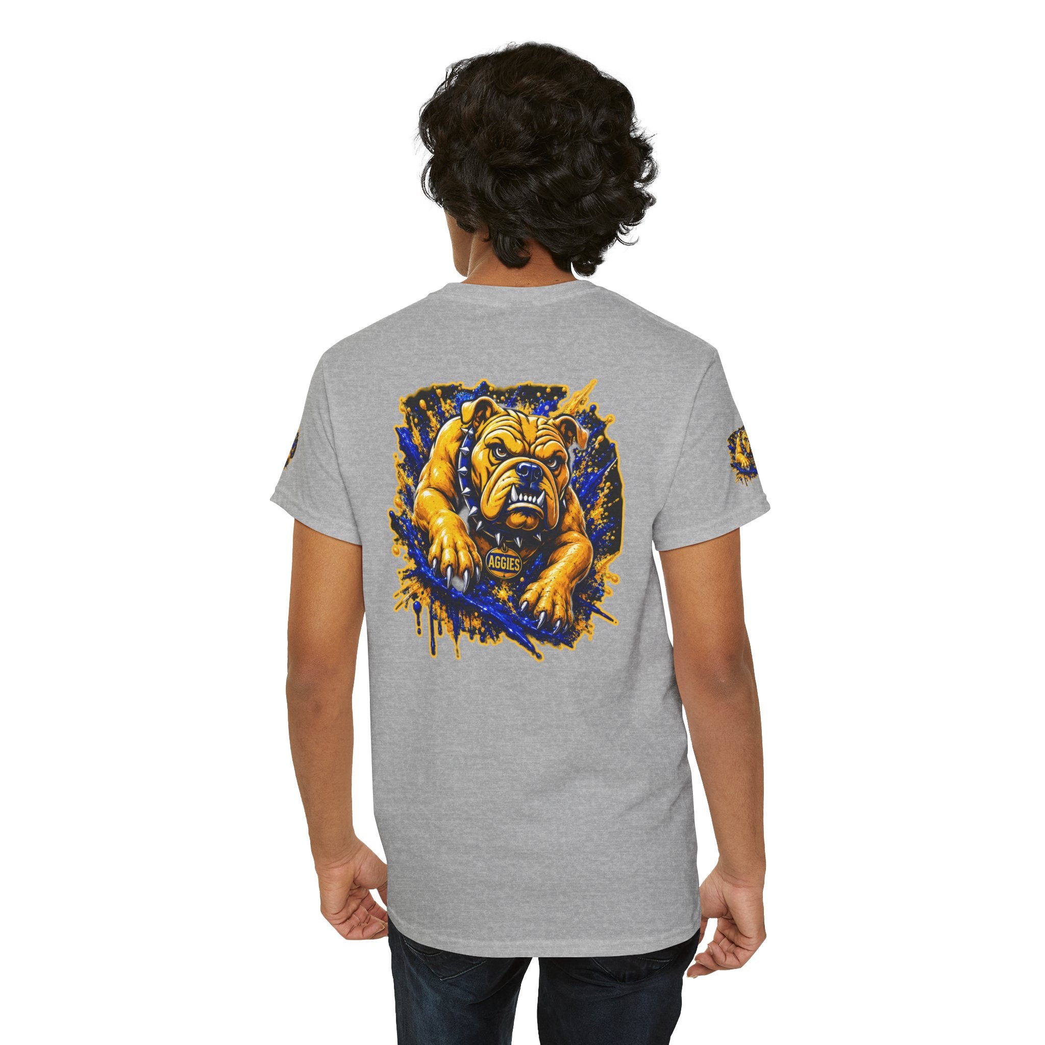 North Carolina A&T Aggies Bulldog T-Shirt — A&T Logo College Tee