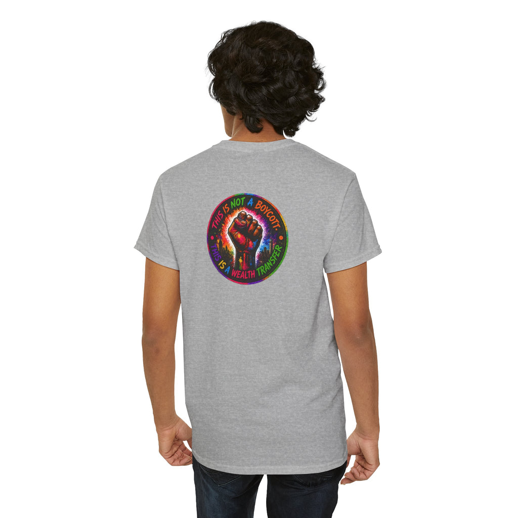 They Want Our Rhythm But Not Our Blues Tee — Black Power Fist Social Justice T-Shirt