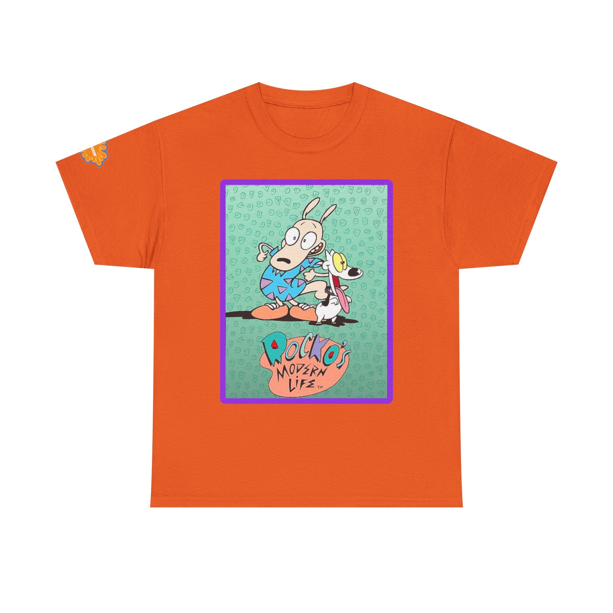Rocko's Modern Life Cartoon Tee — Retro 90s Nicktoons Graphic T-Shirt