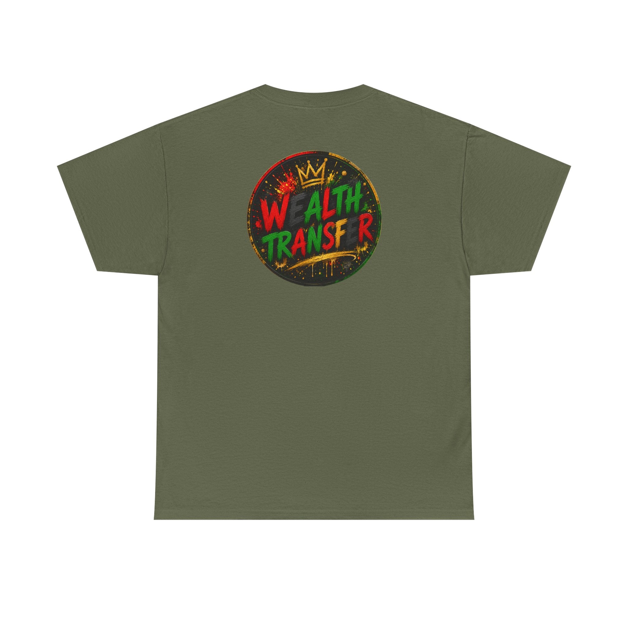 WALH TANKER Graphic Tee — Black Power Fist Back