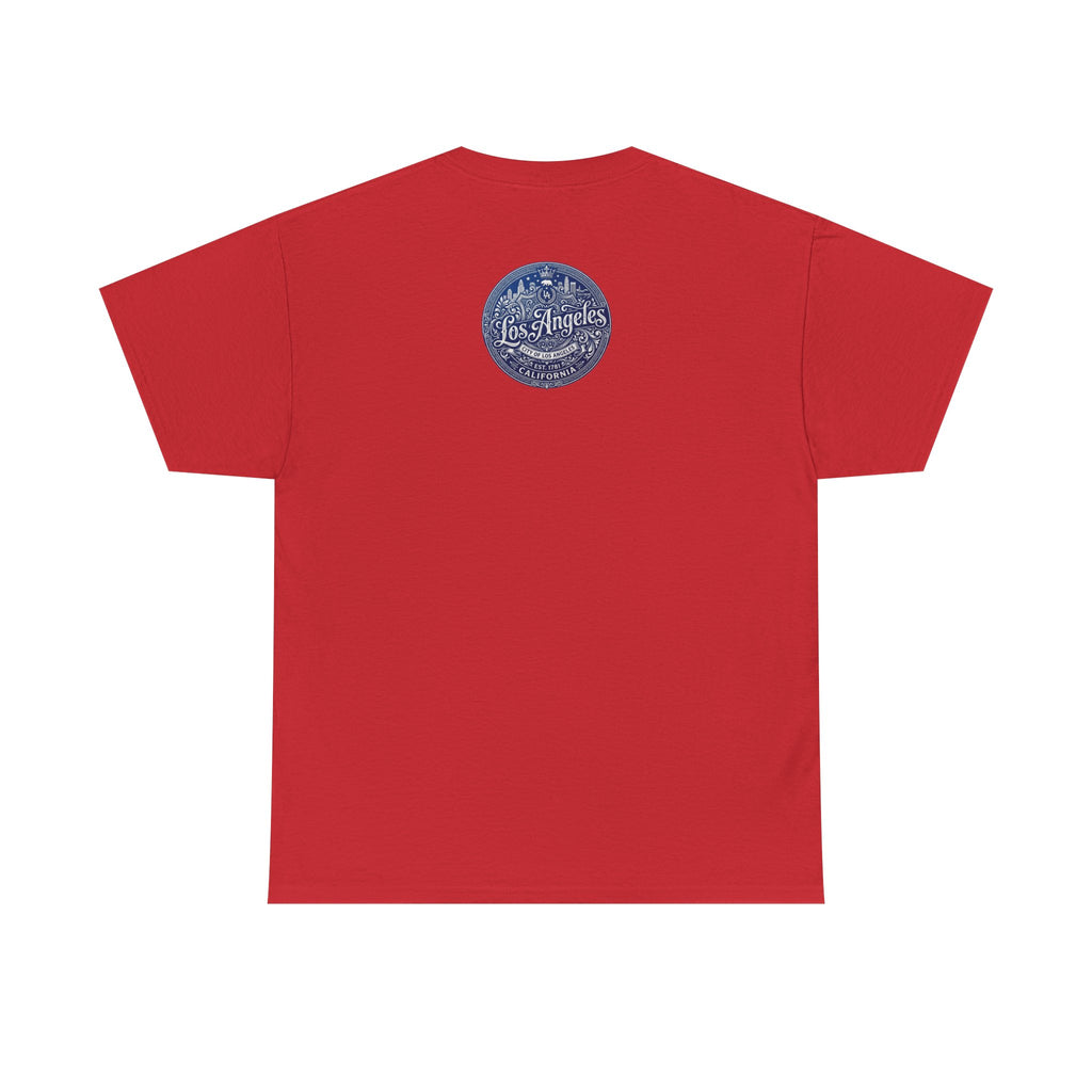 Iconic Rap Legend Photo Tee — Los Angeles Cap Graphic
