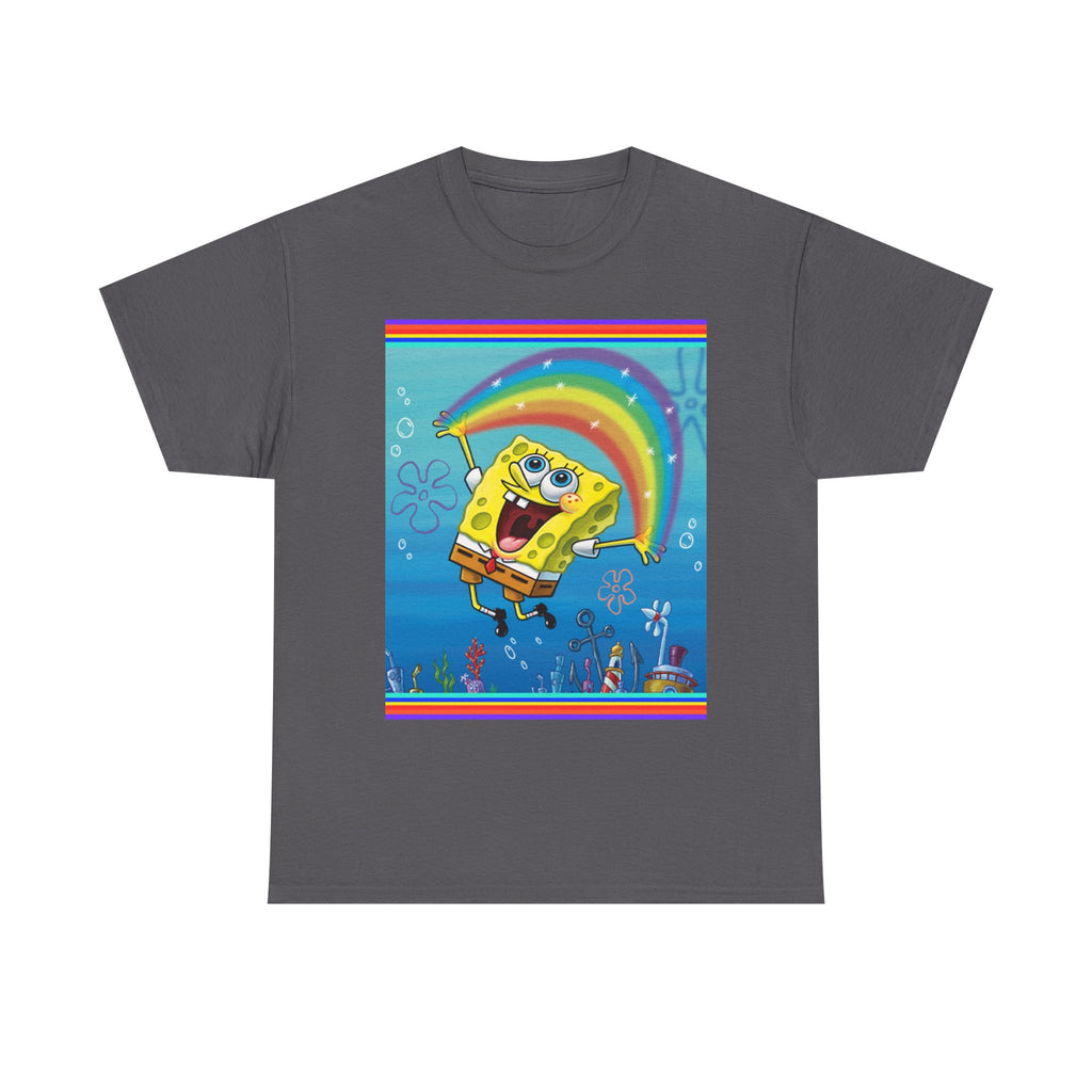 SpongeBob Rainbow SquarePants T-Shirt — Nickelodeon Graphic Tee