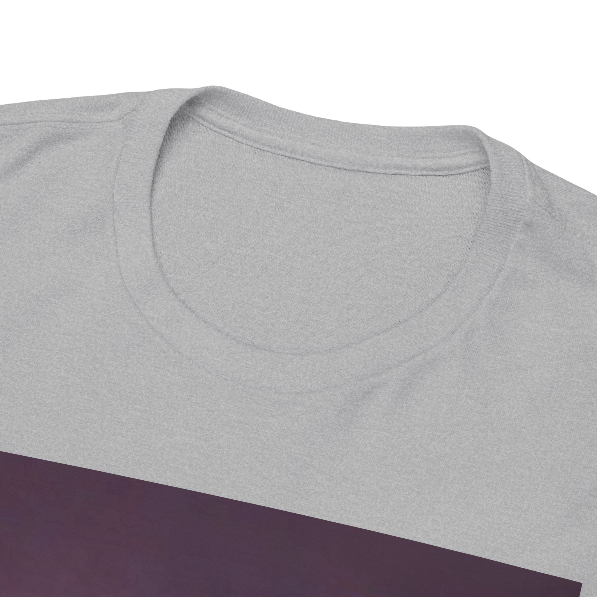 Basketball Jumpman Tee — Retro Skyline Graphic T-Shirt with Red Fist Back Emblem