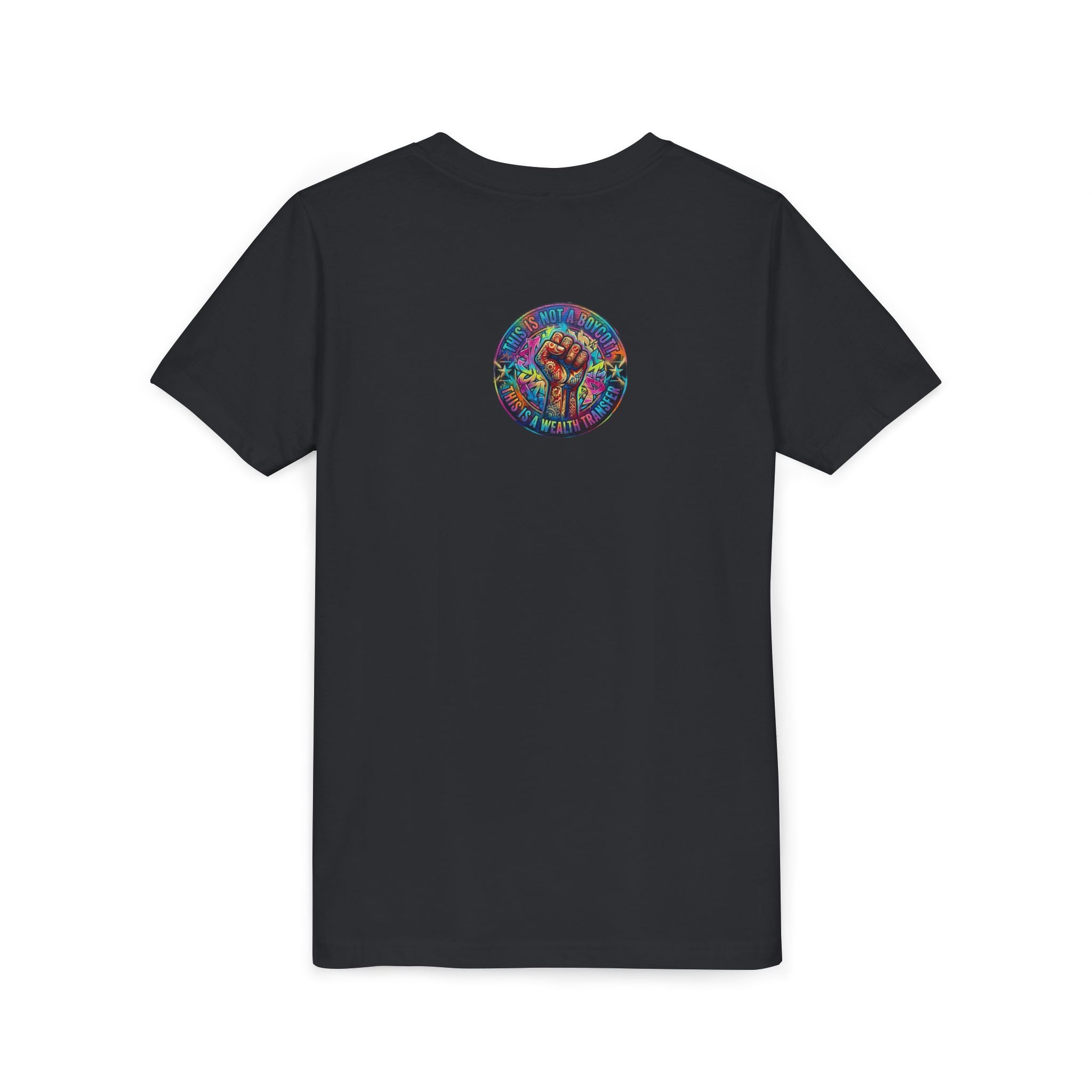 Youth Trophy Lightning Tee — Winning Kids' Short Sleeve Shirt with Stars & Confetti