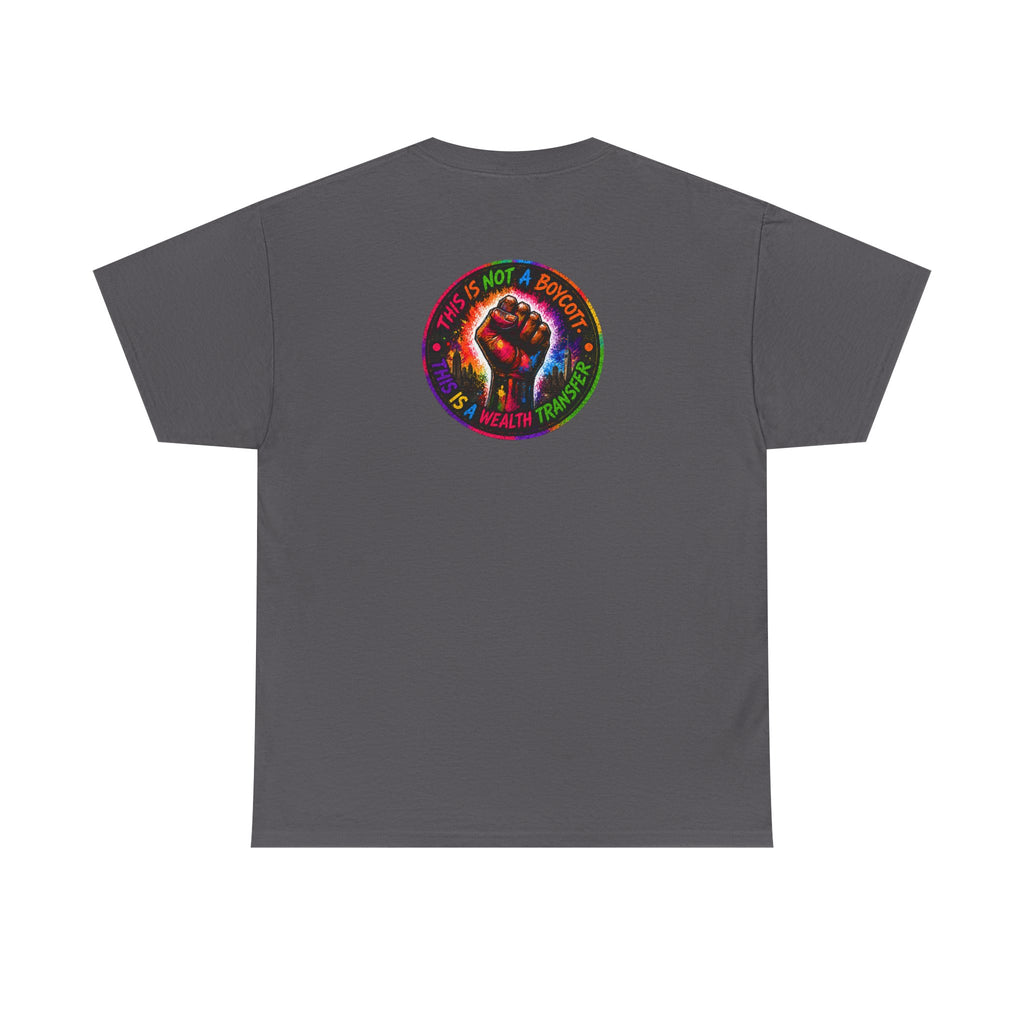 They Want Our Rhythm But Not Our Blues Tee — Black Power Fist Social Justice T-Shirt