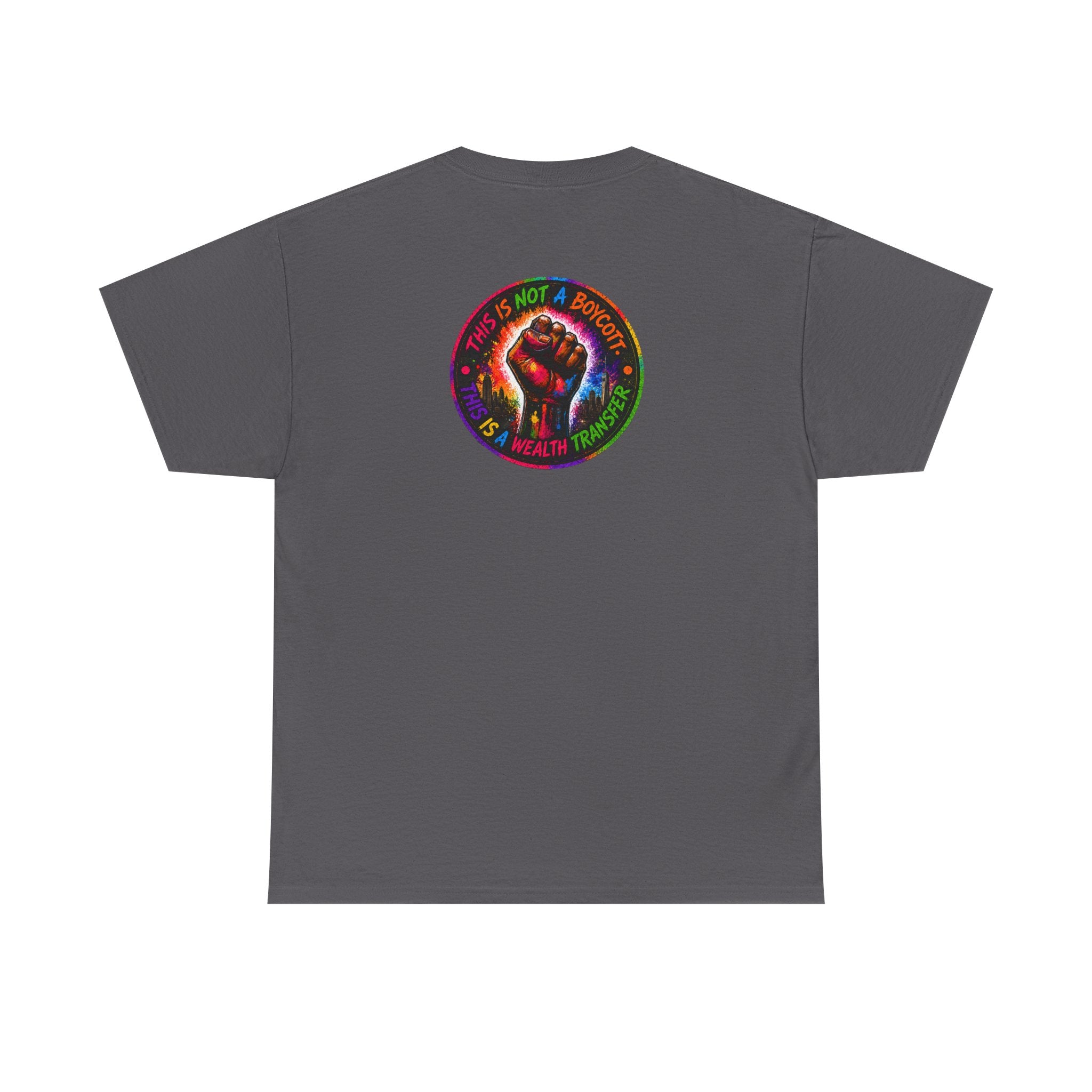 They Want Our Rhythm But Not Our Blues Tee — Black Power Fist Social Justice T-Shirt