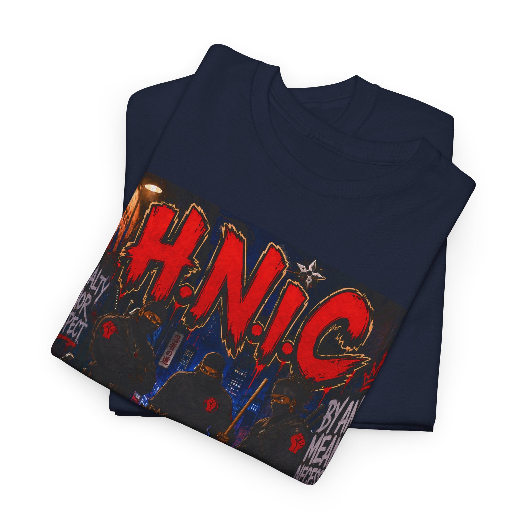 H.N.I.C. Graphic Tee — 'This Is Not A Riot' Raised Fist Streetwear T‑Shirt