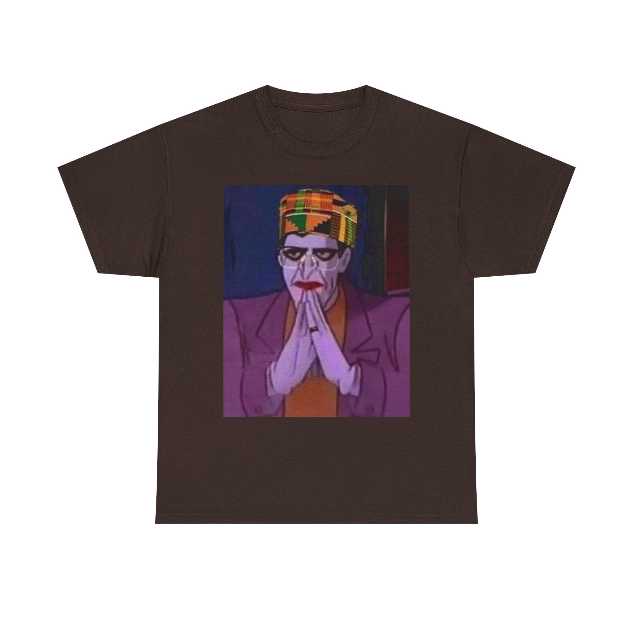 Graphic Tee — Vintage Afrocentric Joker Portrait & Psychedelic Raised Fist Art