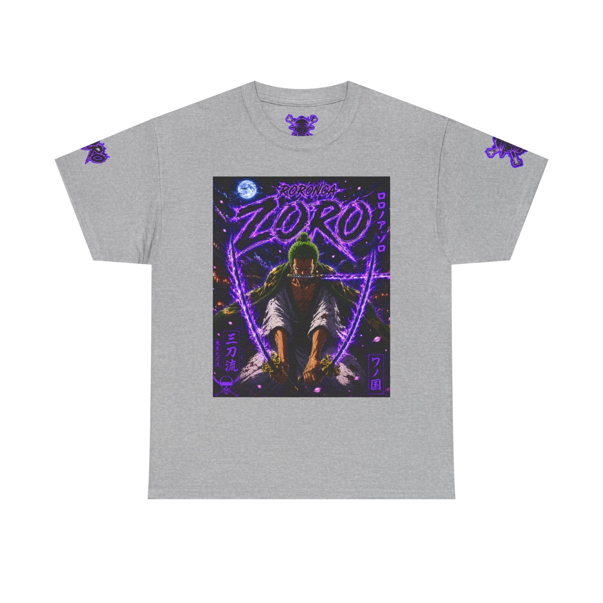 Zoro Neon Samurai T‑Shirt