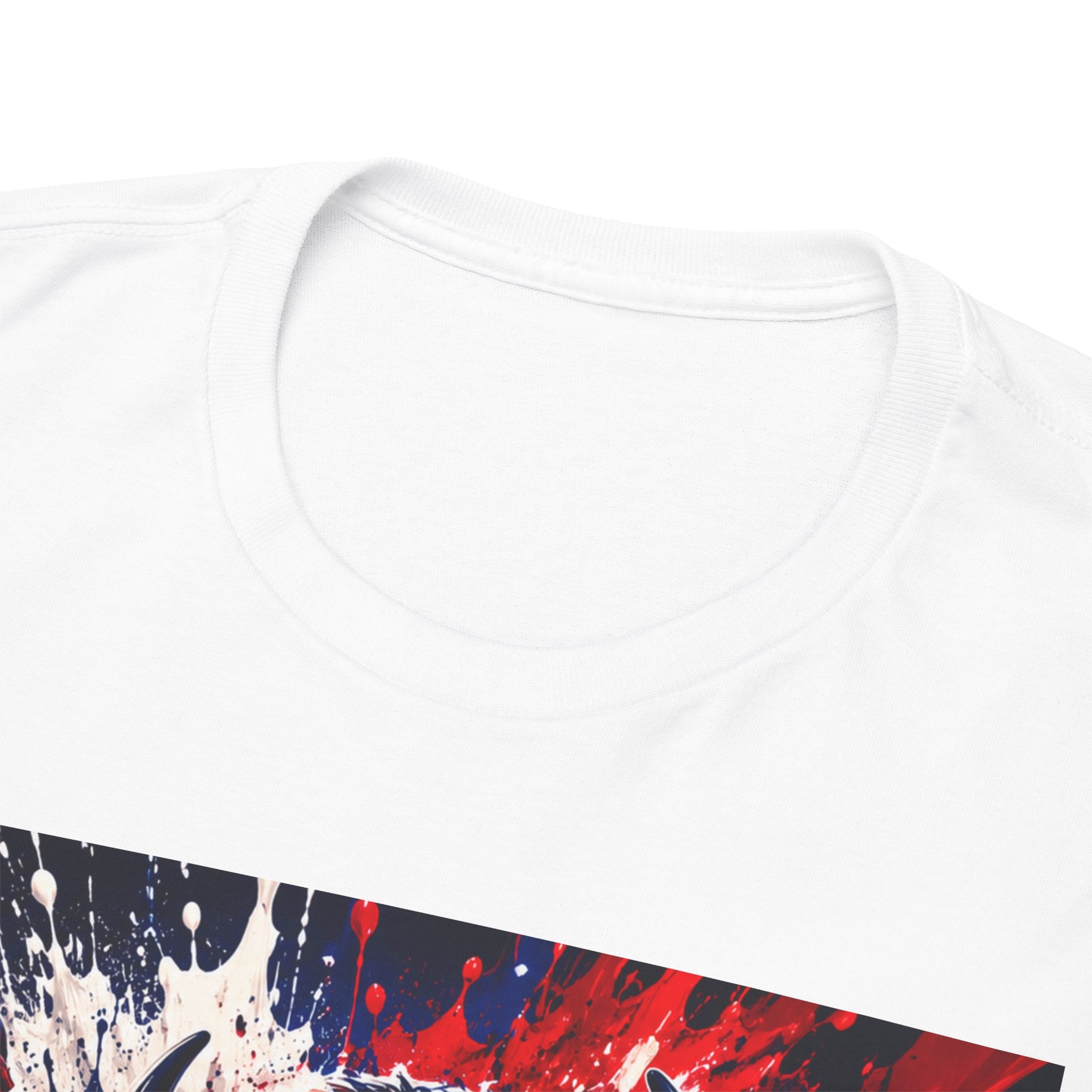 Howard University Buffalo Spirit Tee — HU Bison Red & Blue Campus Shirt