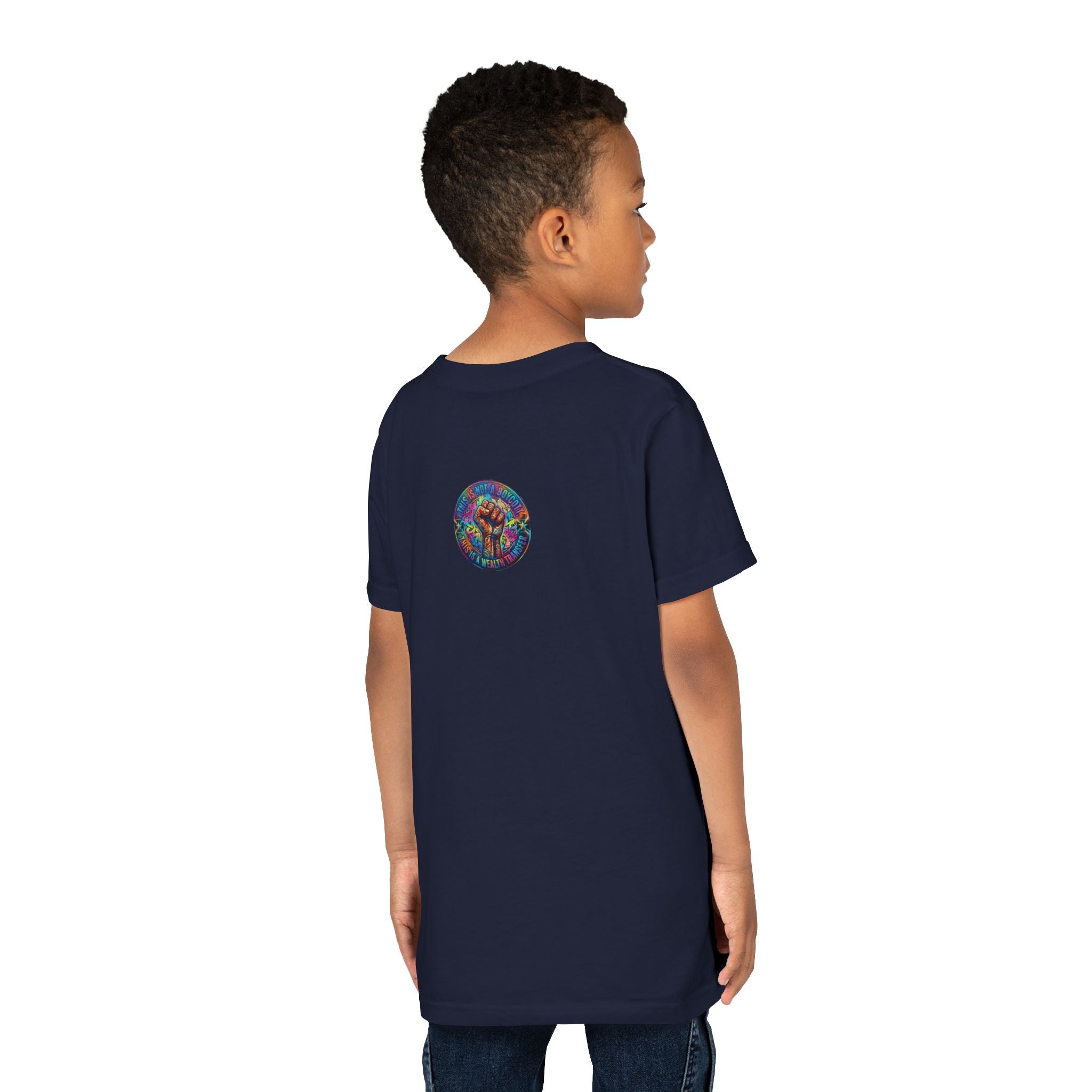 Galaxy Fantasy Youth Tee — Floating Islands, Robots & Magic Portals