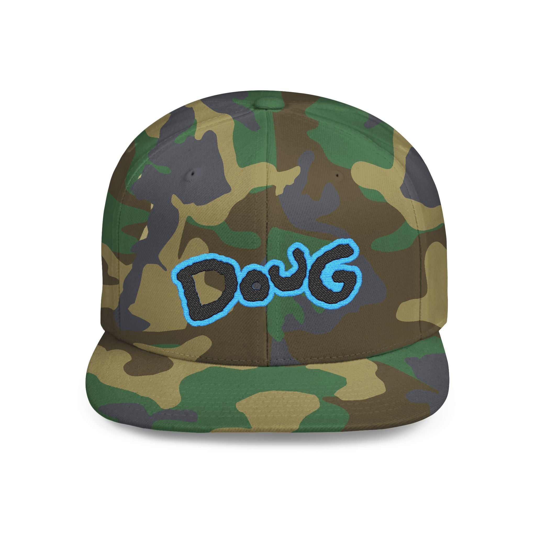 Doug Graffiti Snapback Hat – Flat Bill Streetwear Cap