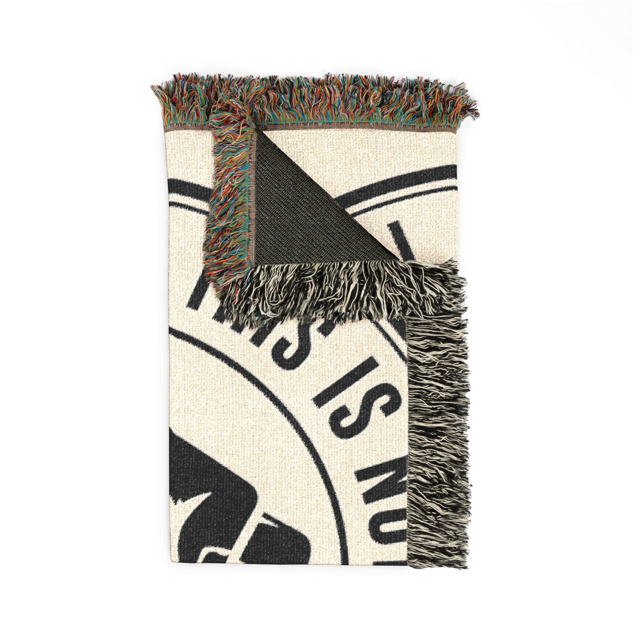 Copy of Woven Blanket — "This Is Not A Boycott, This Is A Wealth Transfer" Statement Throw