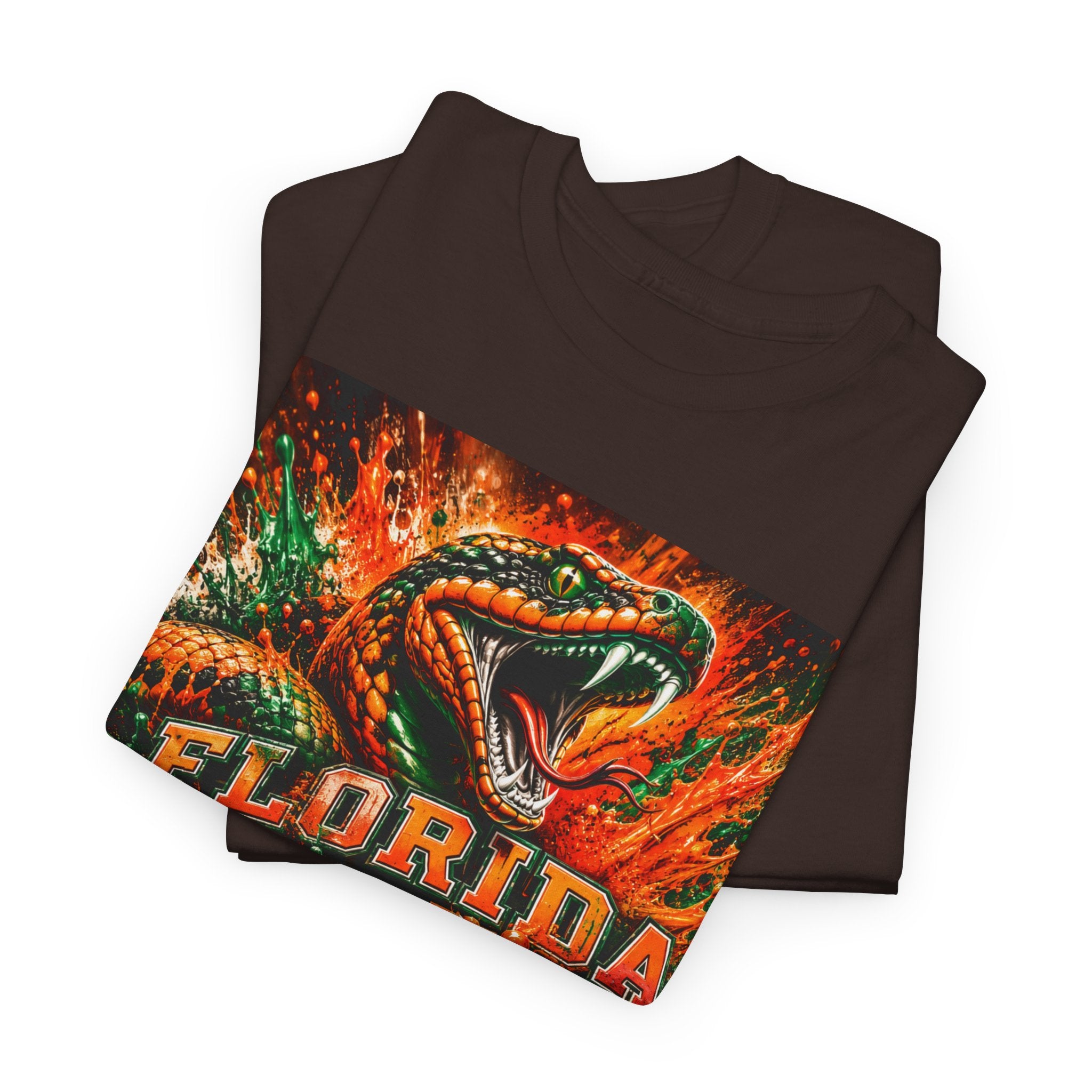 Florida A&M University Rattler Tee — Vintage Snake Mascot College T-Shirt