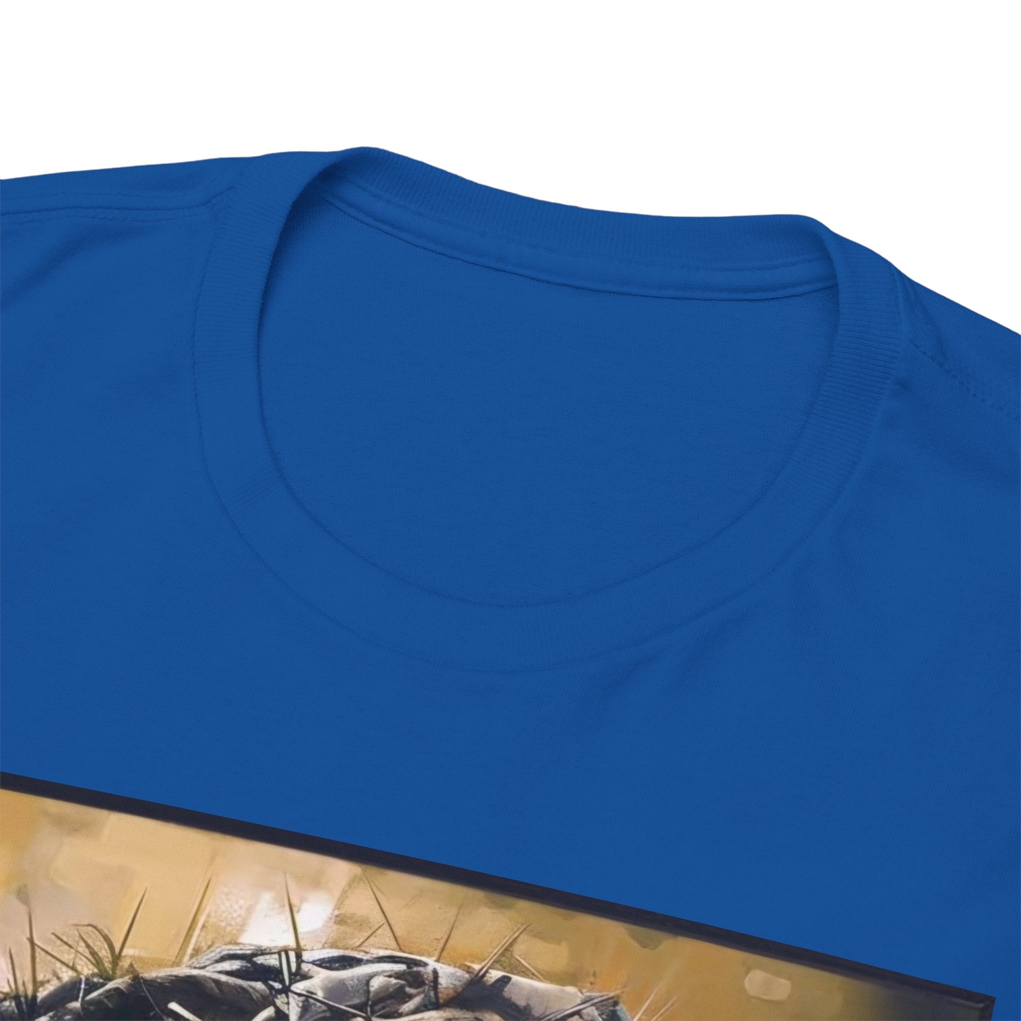 Jesus Portrait Tee with 'This Is Not A Boycott — This Is A Wealth Transfer' Back Emblem